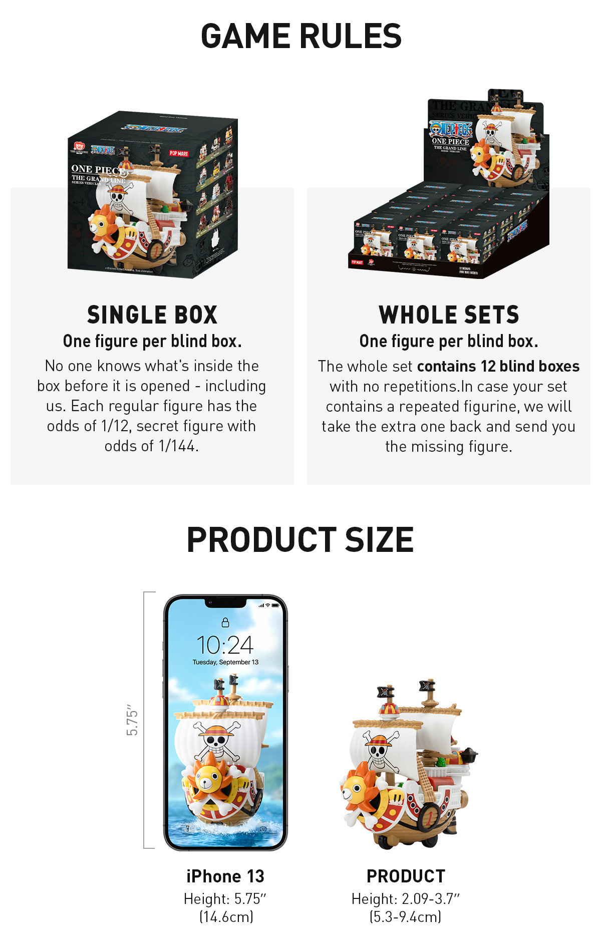 POP NOW:One Piece - The Grand Line Series Vehicles - POP