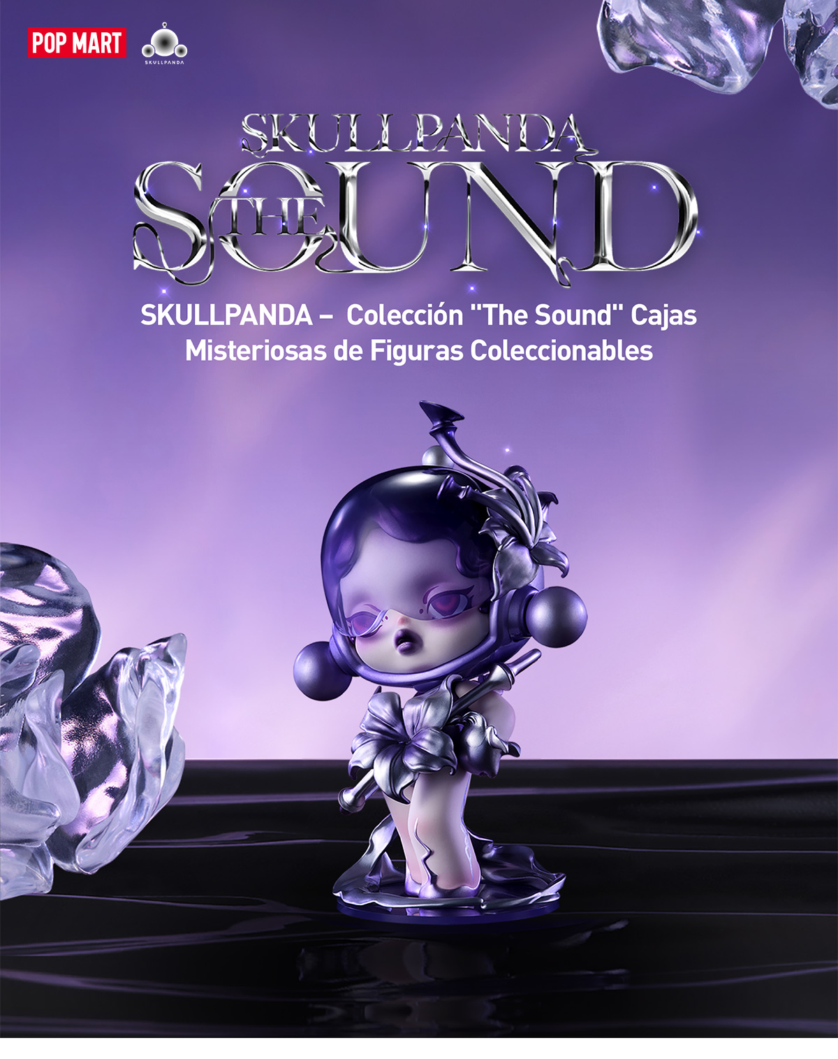 Popmart Thesound Boxセット SKULLPANDA – Colección 