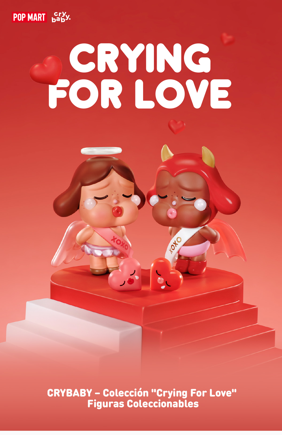 【正規品】POP MART CRYBABY CRYING FOR LOVE CRYBABY – Colección 