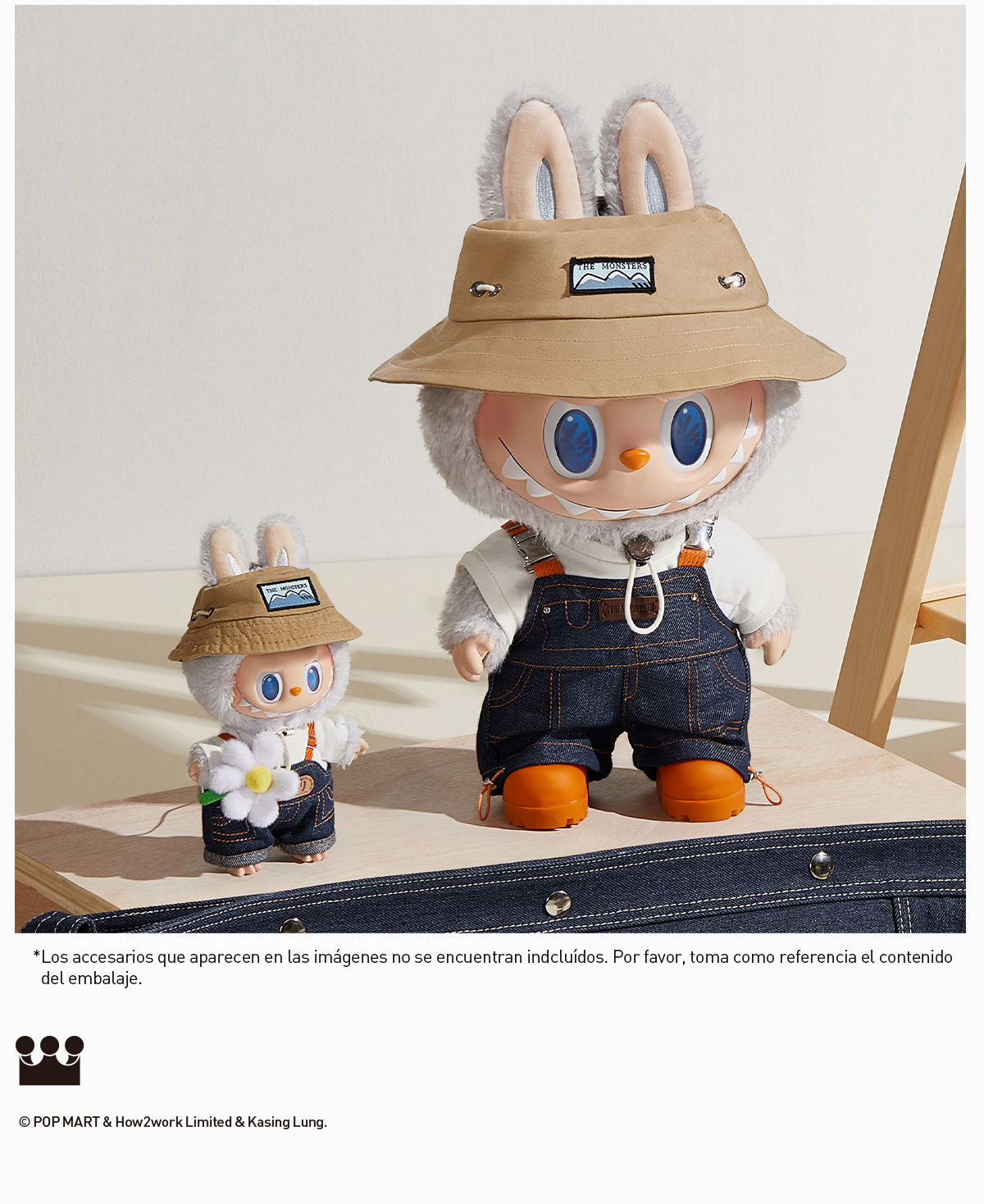 THE MONSTERS FALL IN WILD SERIES- Llaveros de peluche - POP MART