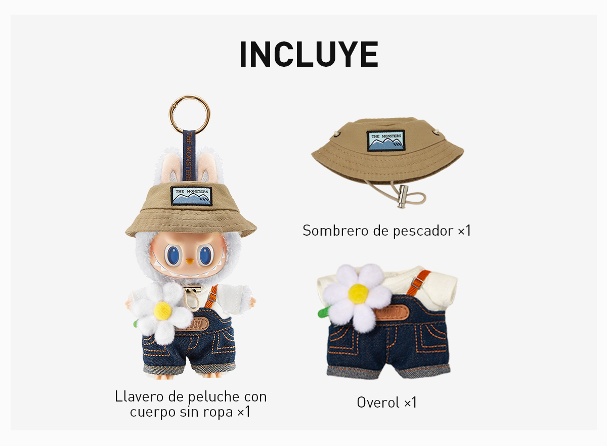 THE MONSTERS FALL IN WILD SERIES- Llaveros de peluche|POP MART US