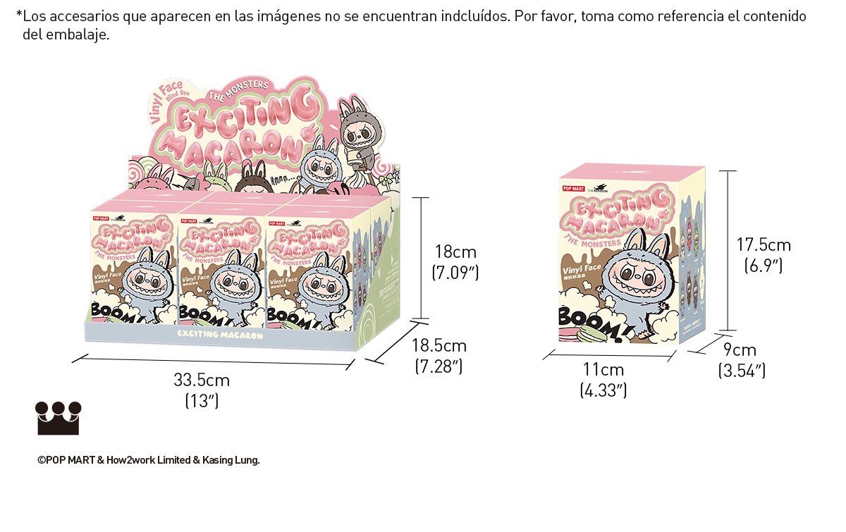 THE MONSTERS - Exciting Macaron Vinyl Face Blind Box-Copy - POP