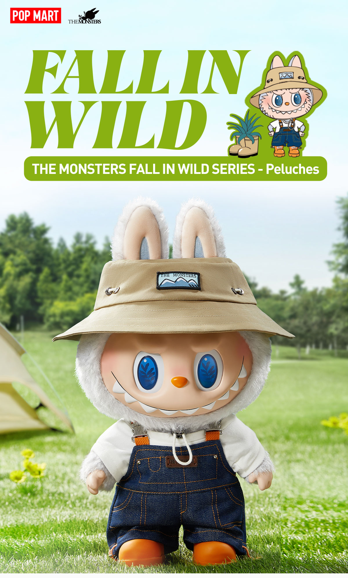 THE MONSTERS FALL IN WILD SERIES - Peluches - POP MART (United States)