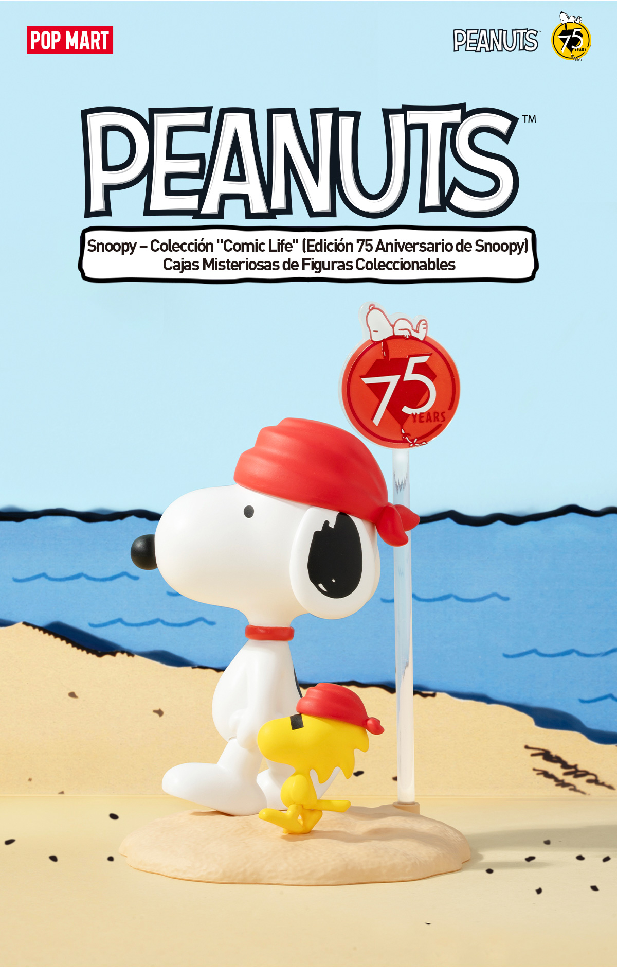 Snoopy – Cajas Misteriosas de Coleccionables Ed. 75 Aniversario