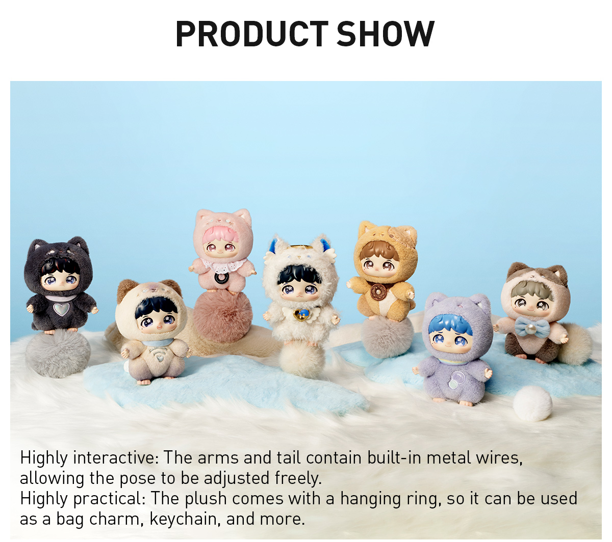 POPMART ぬいぐるみ ID ZHOU SHEN SHENSELF Series Vinyl Plush Doll Pendant - POP MART