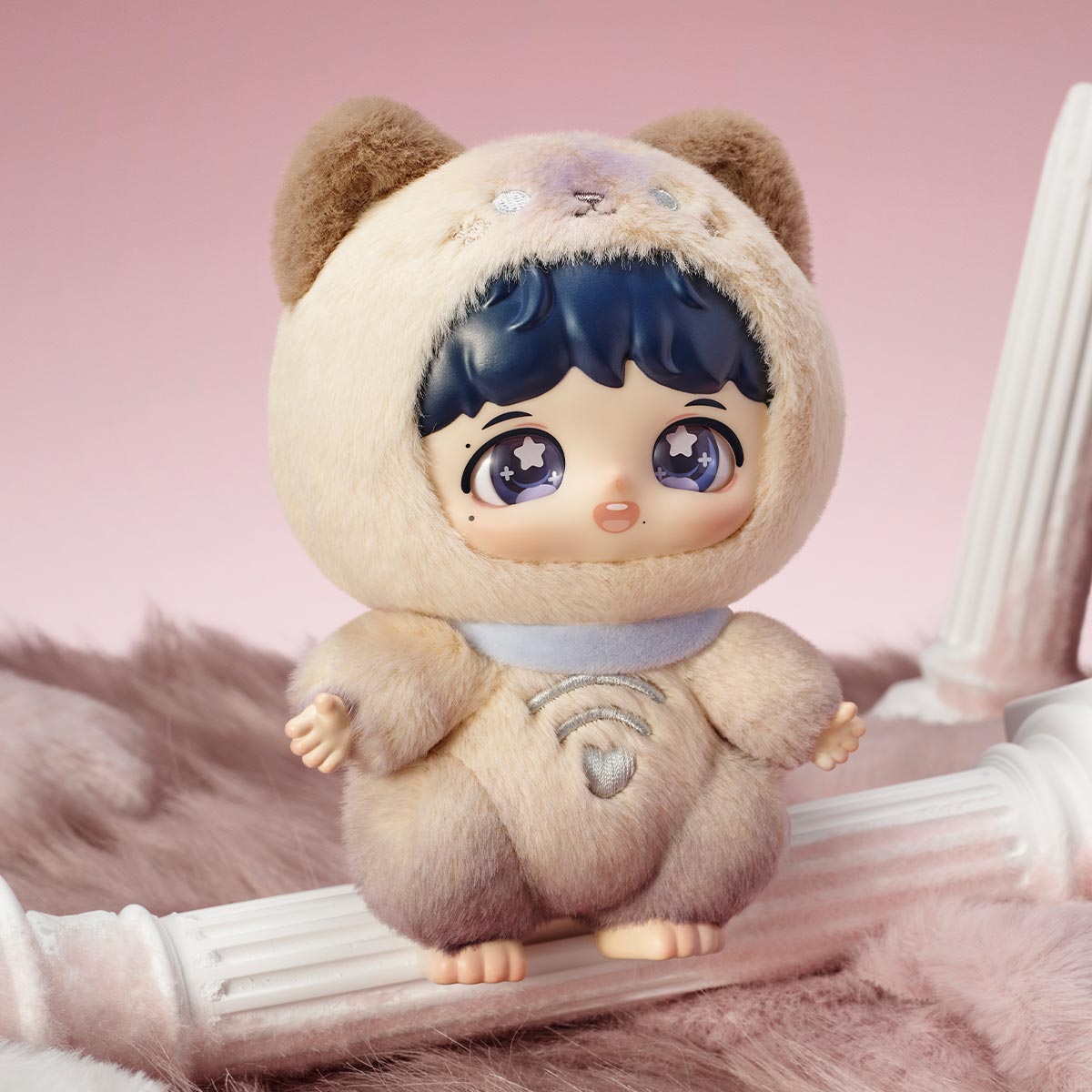 ZHOU SHEN SHENSELF Series Vinyl Plush Doll Pendant - POP
