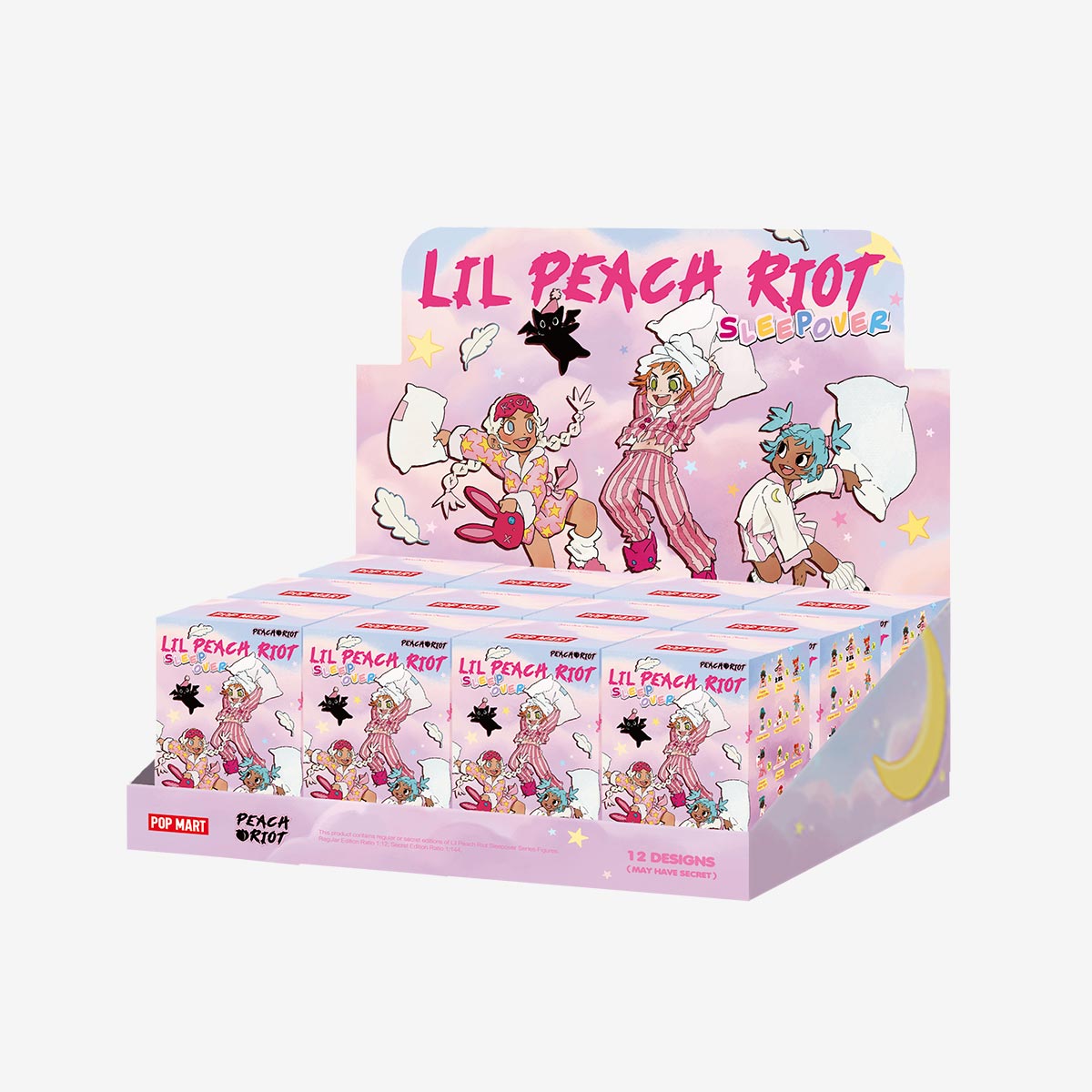 littlepeach Lil Peach Riot Sleepover Series Figures - POP MART (United