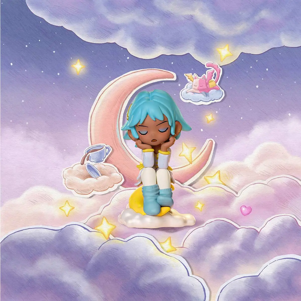 Lil Peach Riot Sleepover Series Figures