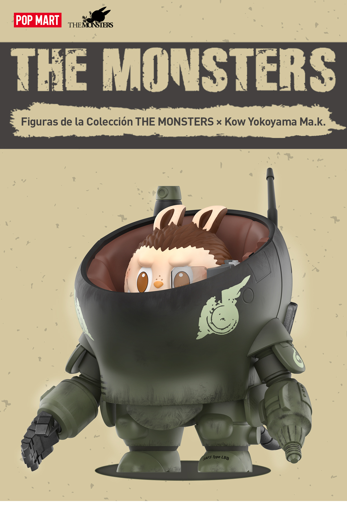 Figuras de la Colección THE MONSTERS × Kow Yokoyama Ma.k. - POP
