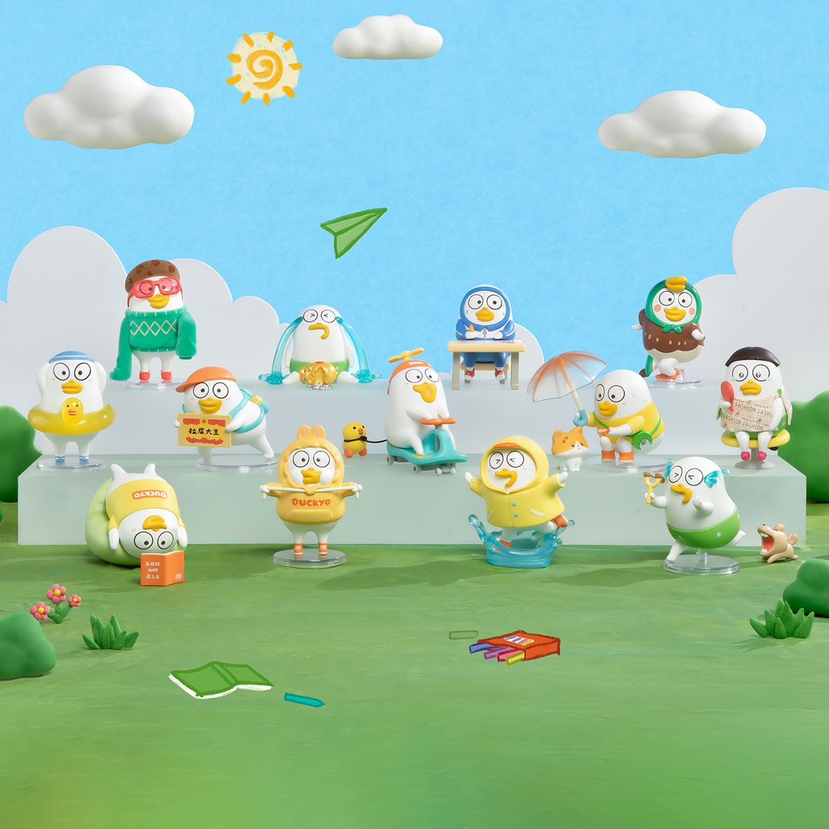TRICYCLE DUCKOO POPMART BIG フィギュア Pop Mart Duckoo | Tricycle Duckoo | Tricycle Figure | Toys