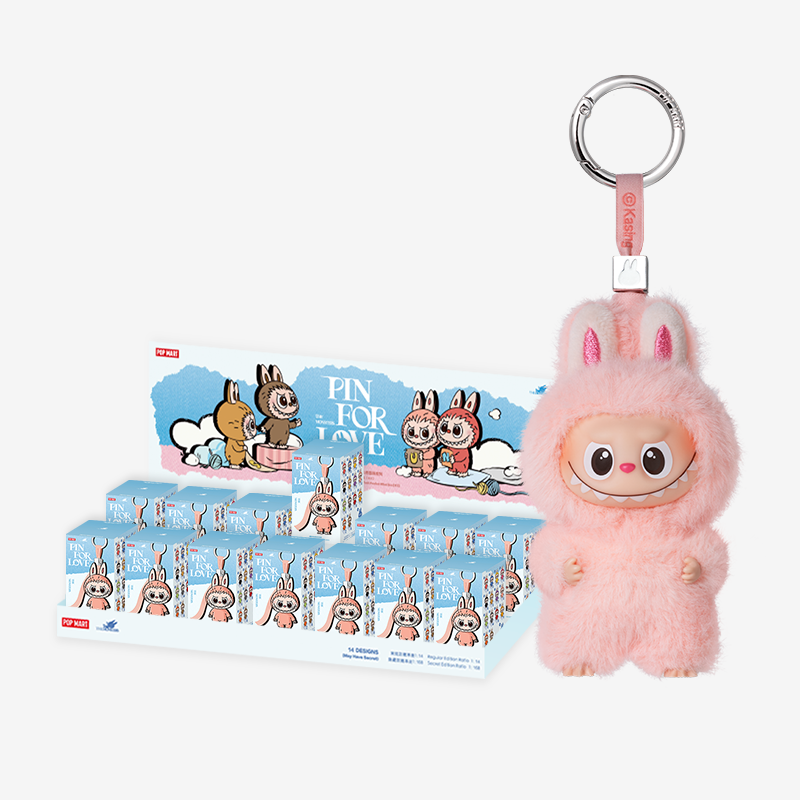 Pin 【】シークレット LABUBU PIN FOR LOVE ぬいぐるみペンダント for