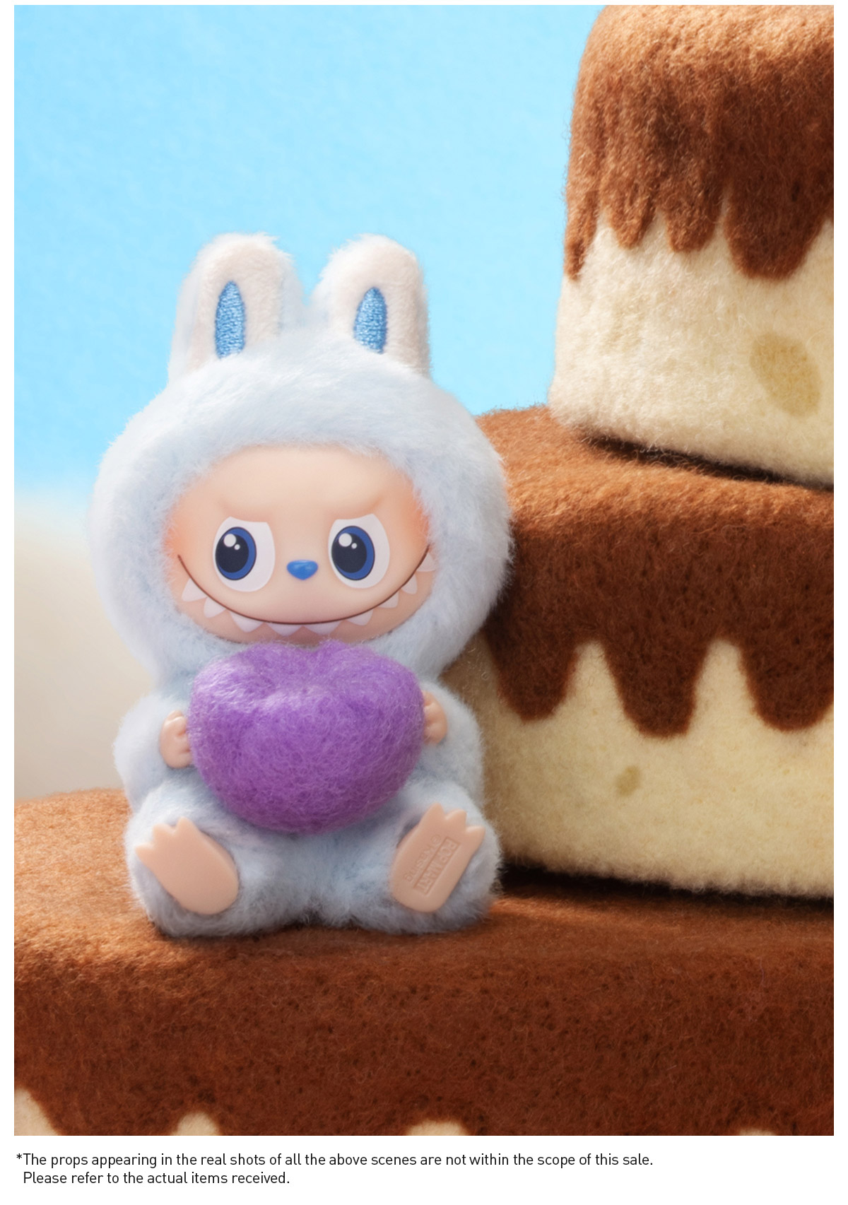 【本物】POP MART THE MONSTERS ラブブ　LOVE POP NOW:THE MONSTERS Pin for Love Series-Vinyl Plush Pendant