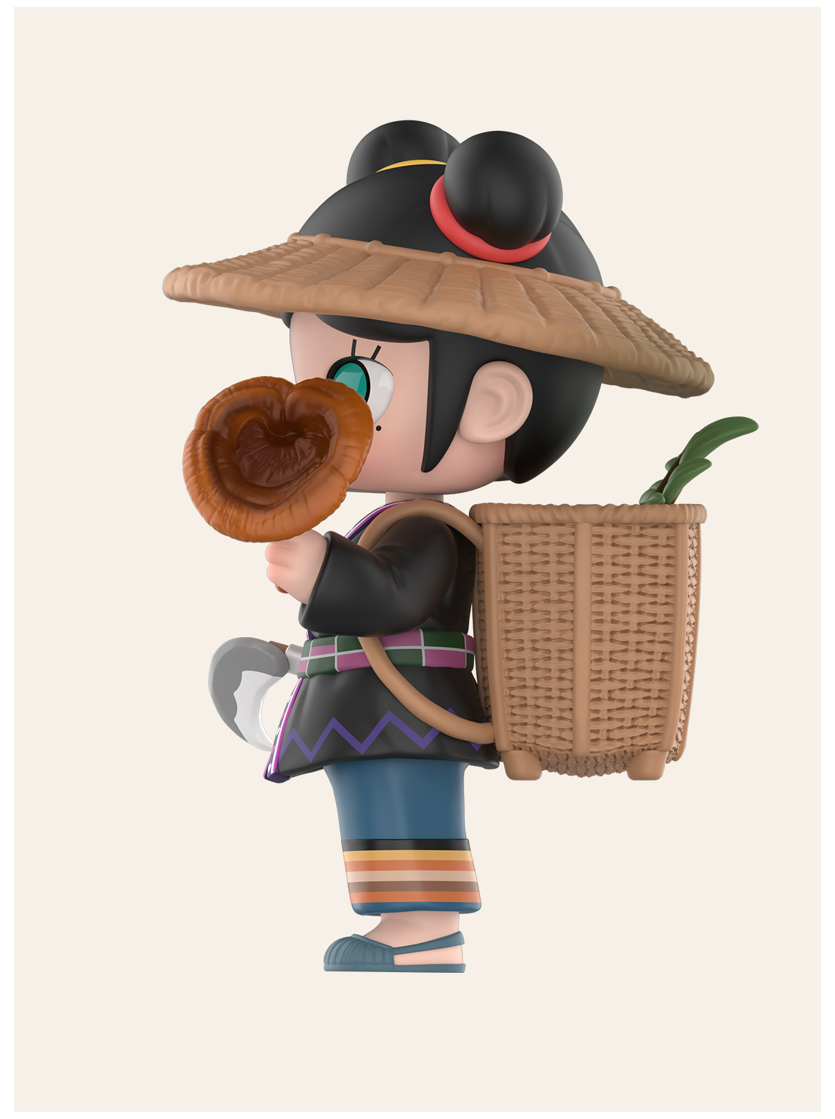 MOLLY Chinese Herbal-Ling Zhi Figure - POP MART (United States)