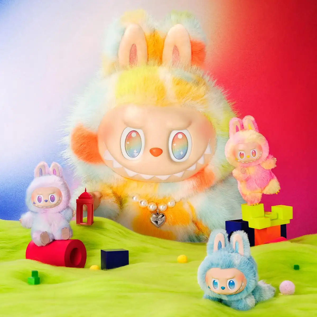 POPMART ラブブ ROCK THE UNIVERSE ぬいぐるみ　37cm THE MONSTERS Big into Energy Series-ROCK THE UNIVERSE Vinyl Plush
