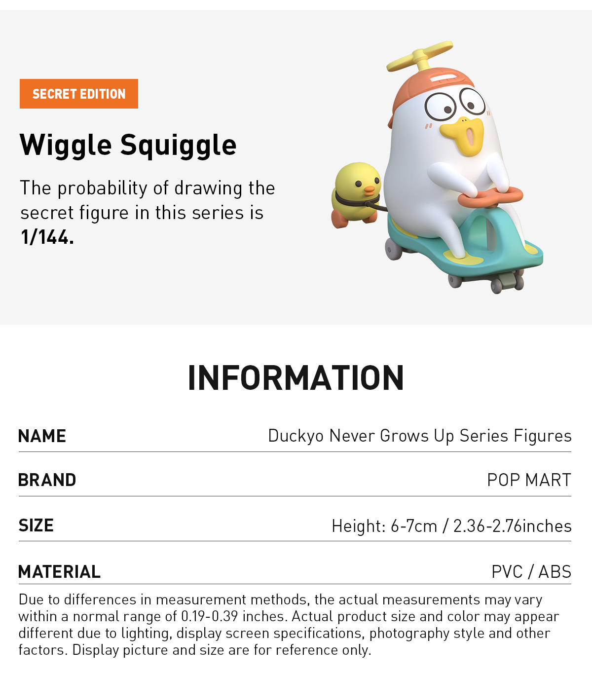 POP NOW:Duckyo Never Grows Up Series Figures - POP MART (Canada)