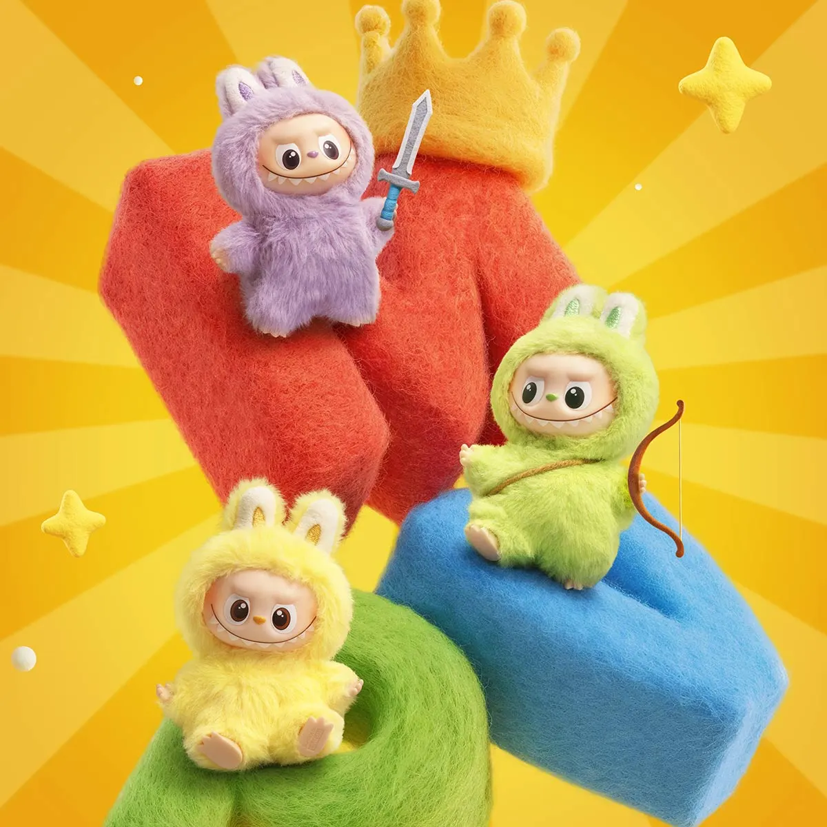 ポップマート ラブブ A-M N-Z セット pin for love THE MONSTERS Pin for Love Series-Vinyl Plush Pendant Blind