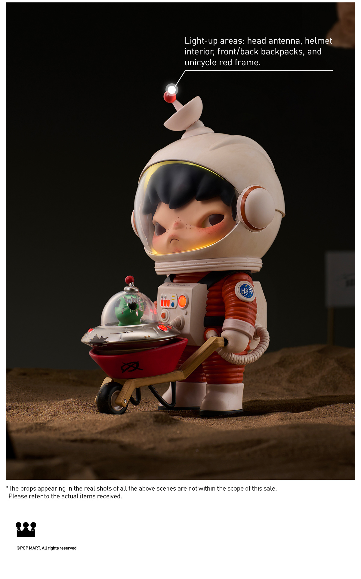 その他 POPMART Hirono Search for Aliens Hirono Search for Aliens Figurine - POP MART (Canada)