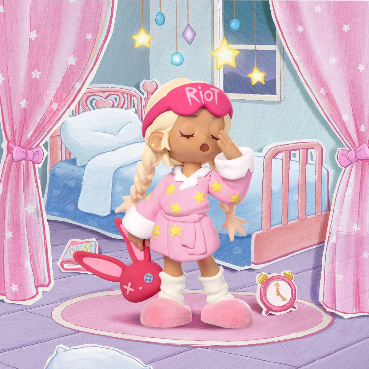littlepeach Lil Peach Riot Sleepover Series Figures - POP MART (United