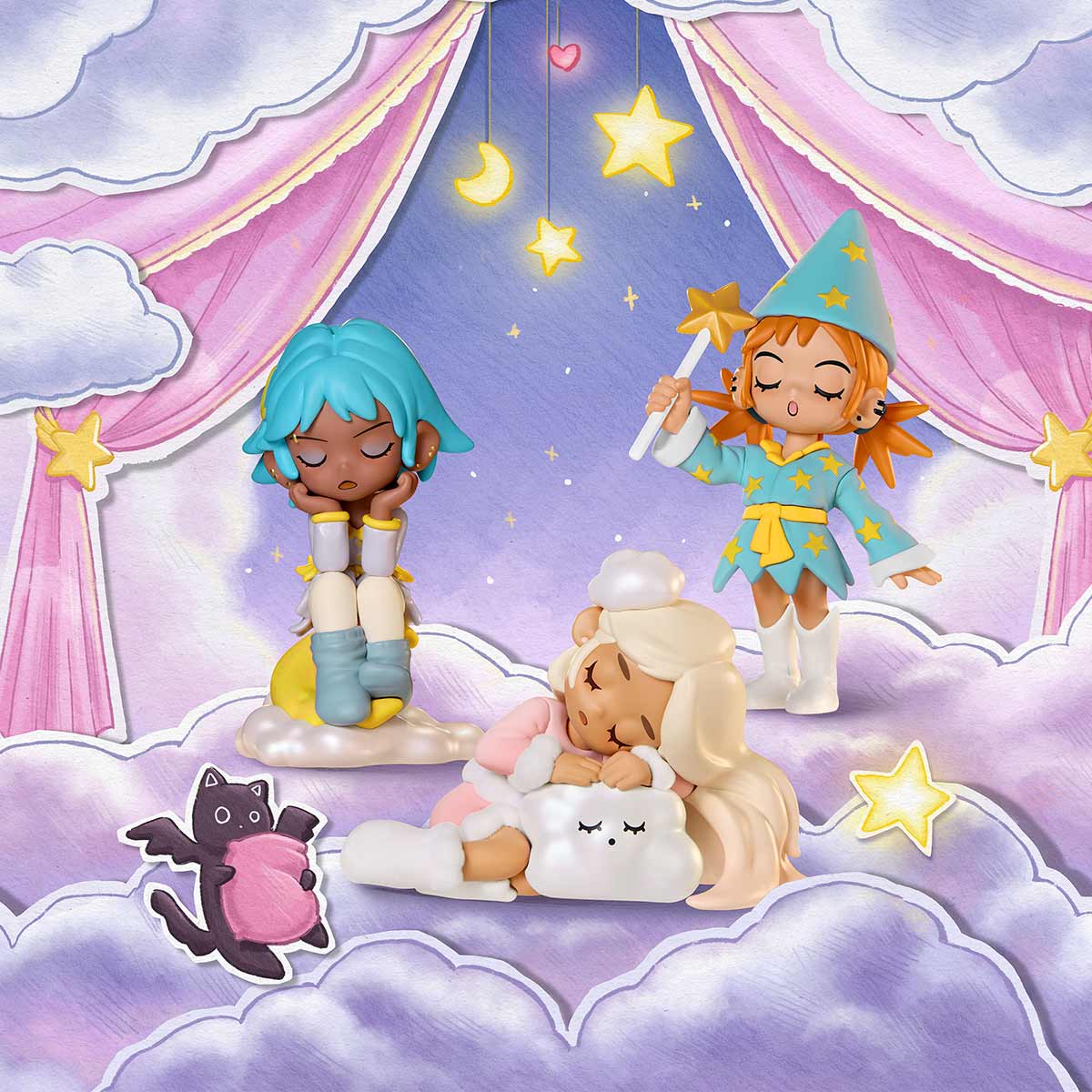 Lil Peach Riot Sleepover Series Figures - POP MART (United