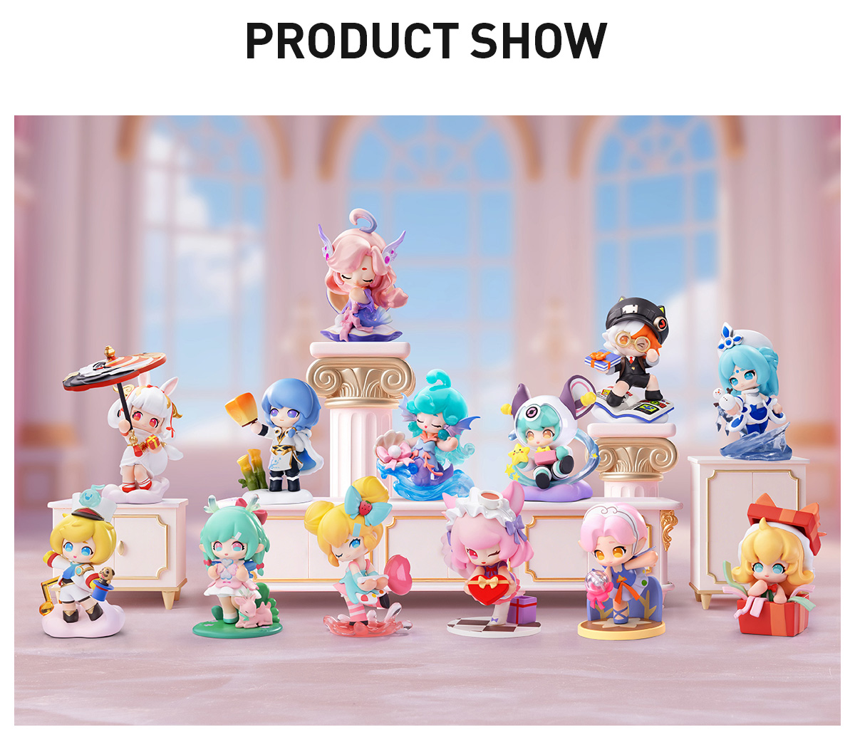 POP MART HONOR OF KINGS フィギュアセット 3個入り未開封 POP NOW:Honor of Kings Baby Heroes-Gratitude Season Series