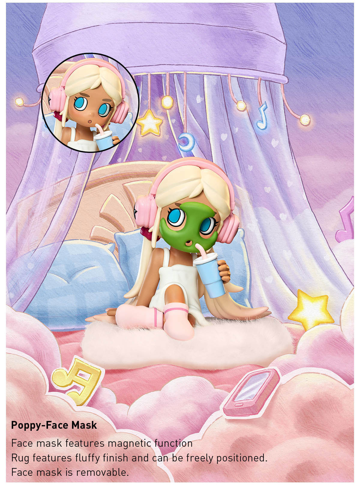 POP NOW:Lil Peach Riot Sleepover Series Figures - POP MART