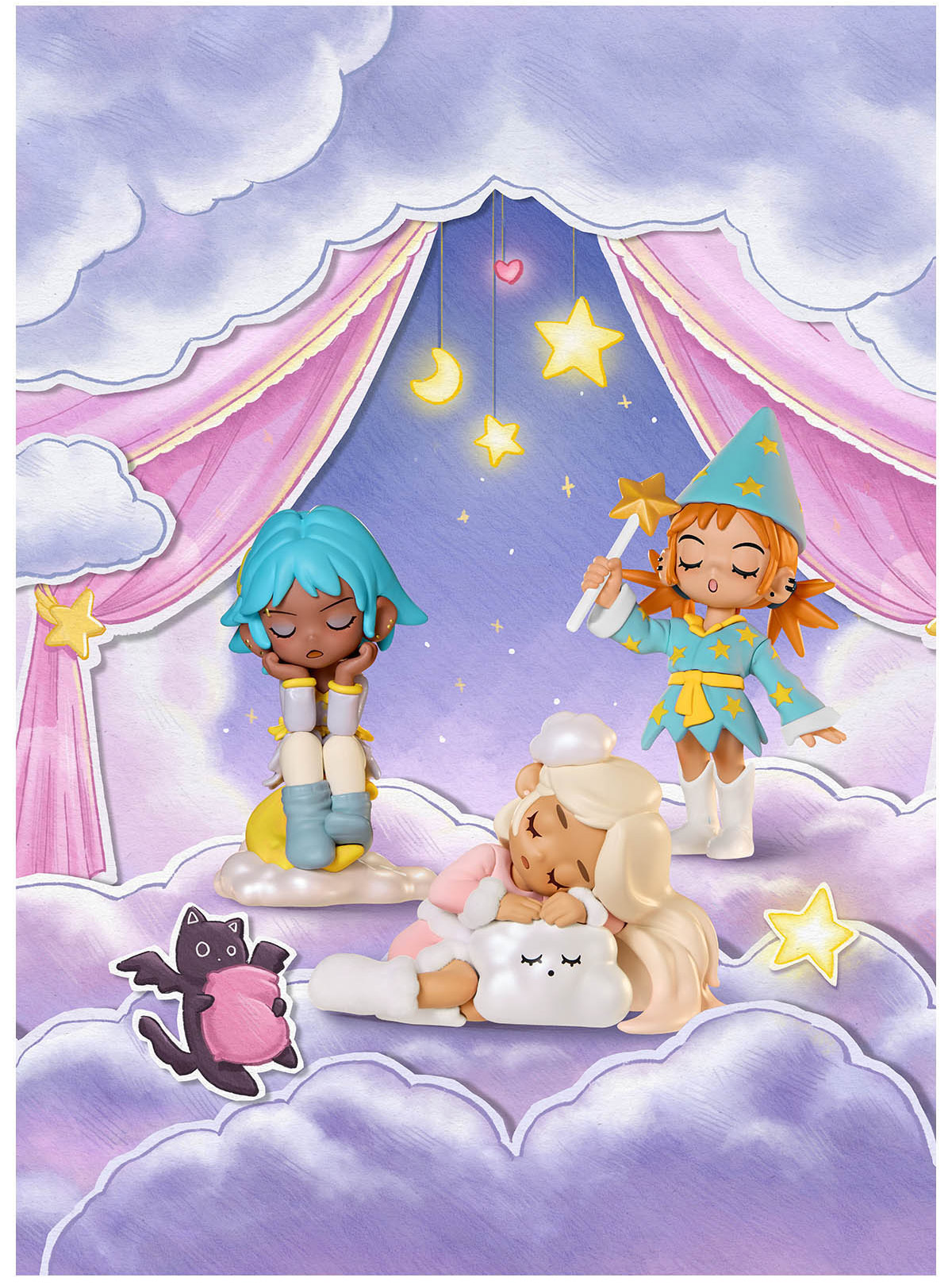 POP NOW:Lil Peach Riot Sleepover Series Figures - POP MART (United