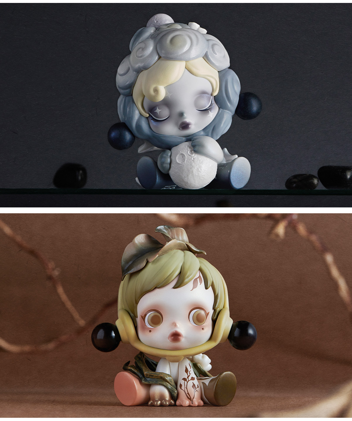 SKULLPANDA The Ink Plum Blossom Series Figures - POP MART