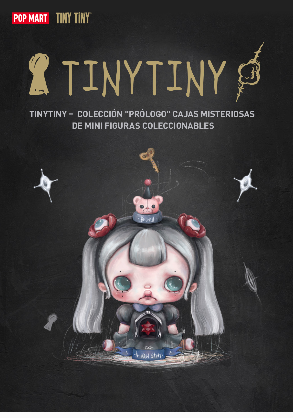 POP NOW:TINYTINY-PROLOGUE SERIES FIGURES - POP MART (Mexico)