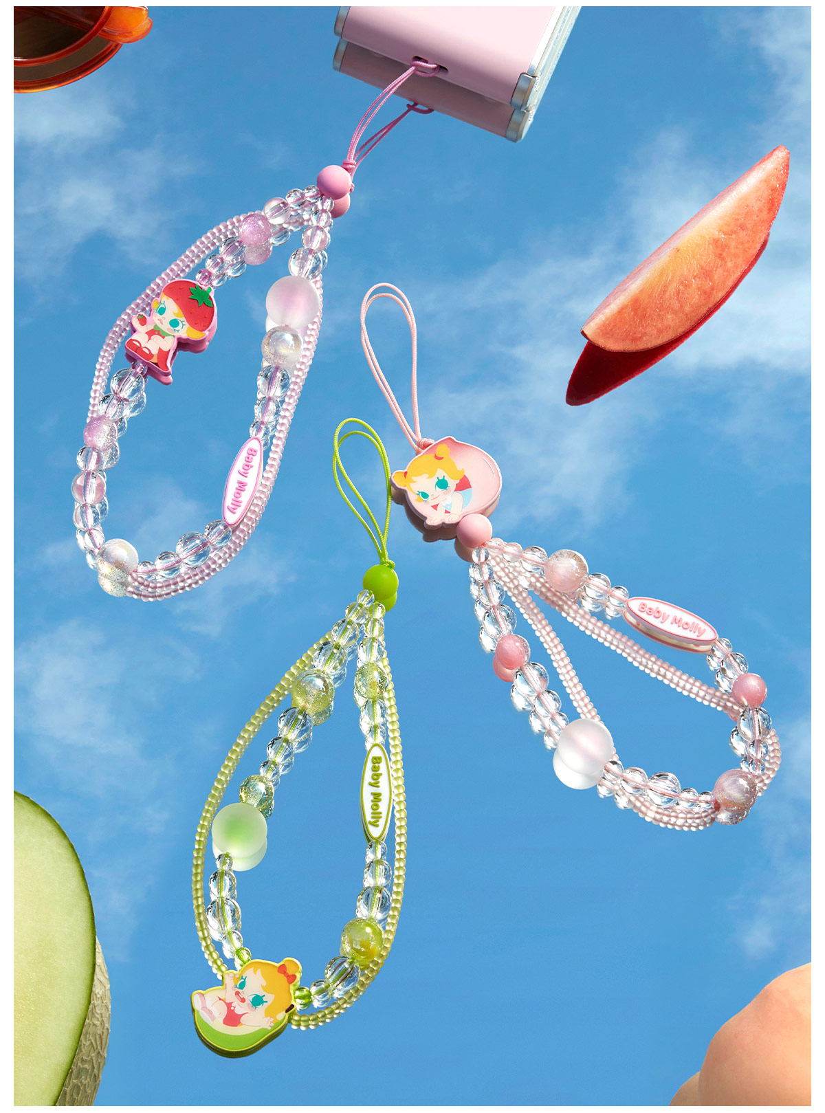 POP NOW:Baby Molly Fruity Aroma Series- Phone Charm Blind