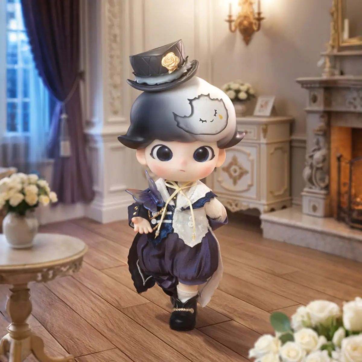 " DIMOO – Serie “Caballero Chic” Figura 1/8"