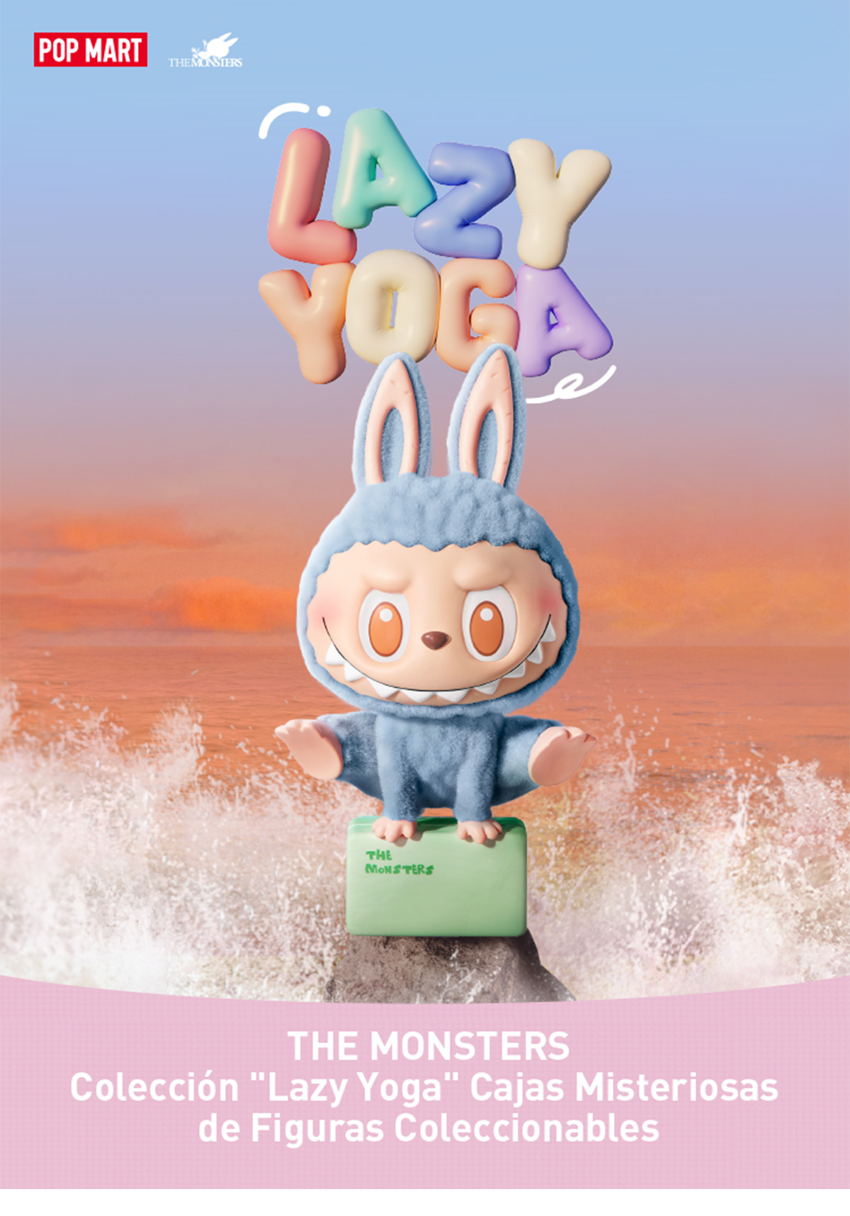 POPMART THE MONSTERS Lazy Yoga シリーズ アソート POP NOW:THE MONSTERS Lazy Yoga Series Figures - POP MART