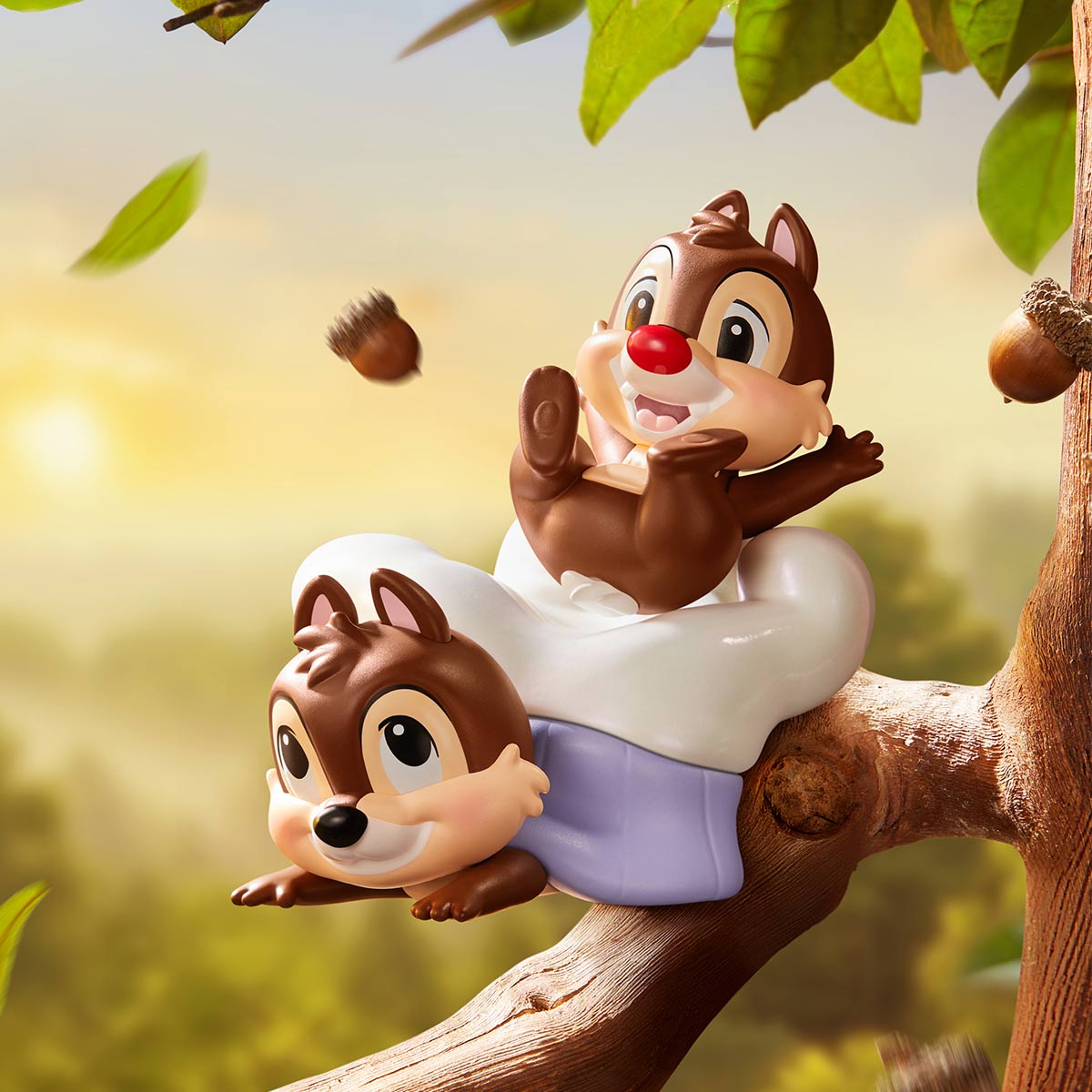 Disney Chip 'n' Dale Fun-loving Brothers Series Figures