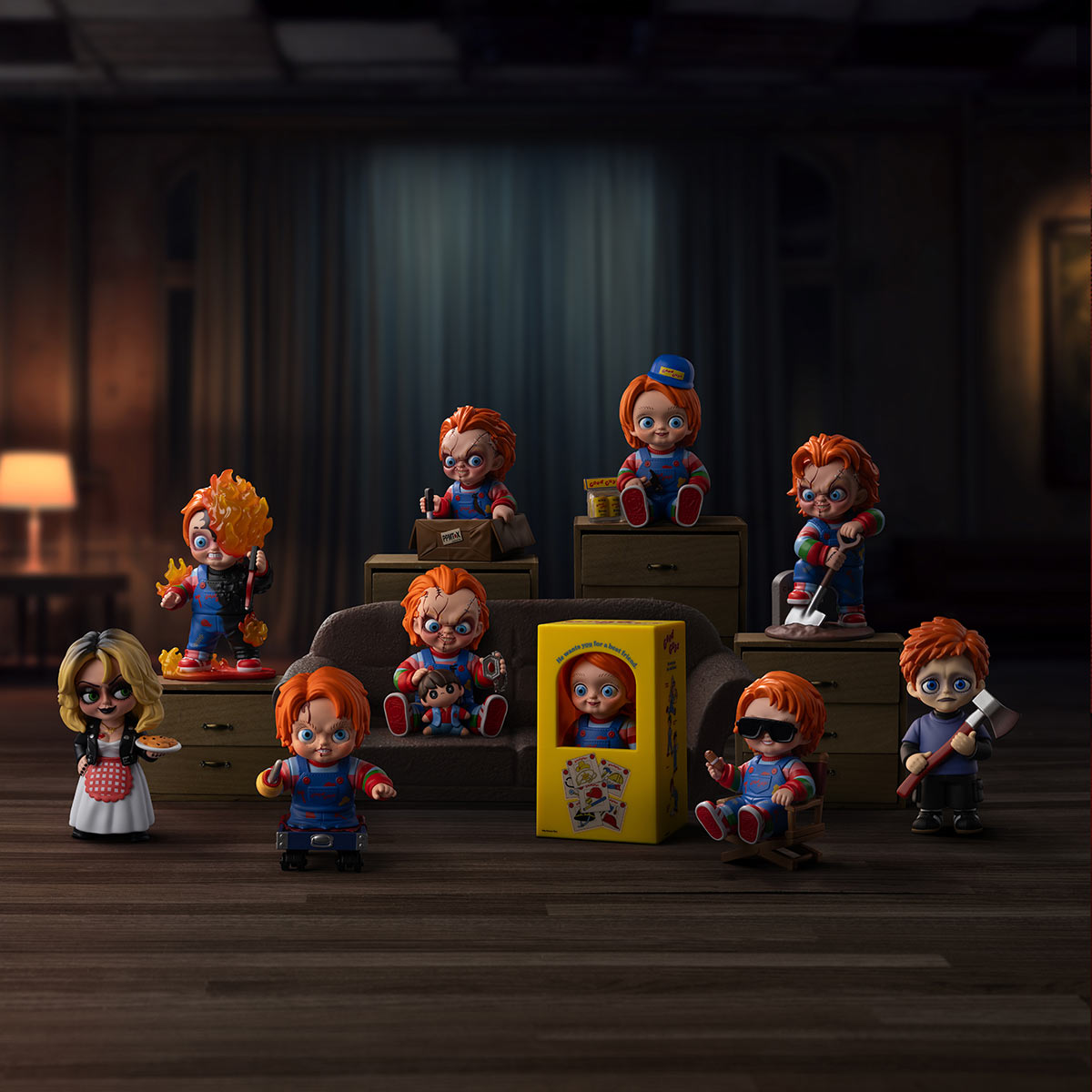Chucky Franchise Series Figures - POP MART (United States)
