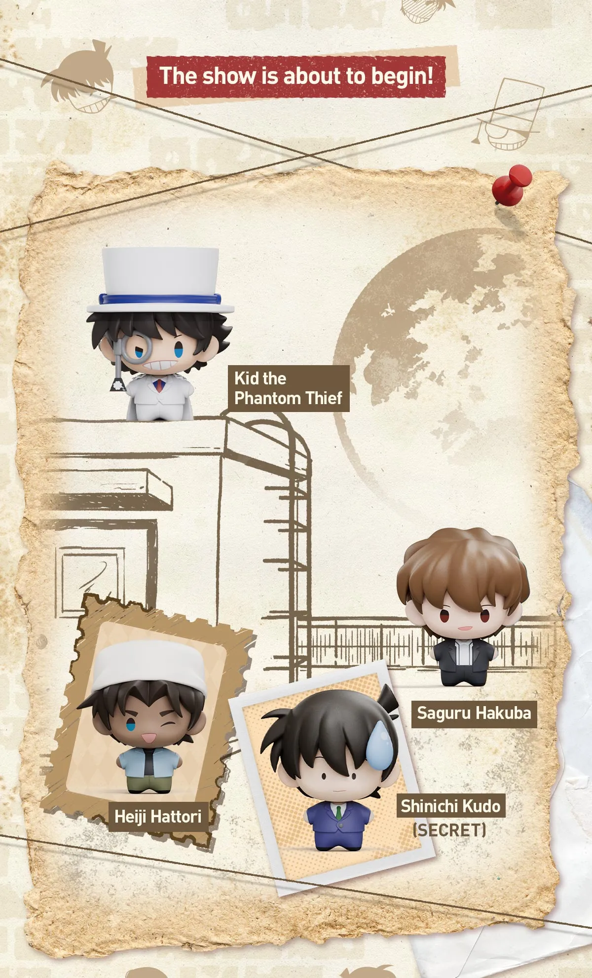 Detective Conan-Super Mini Figure｜POP MART Canada Official