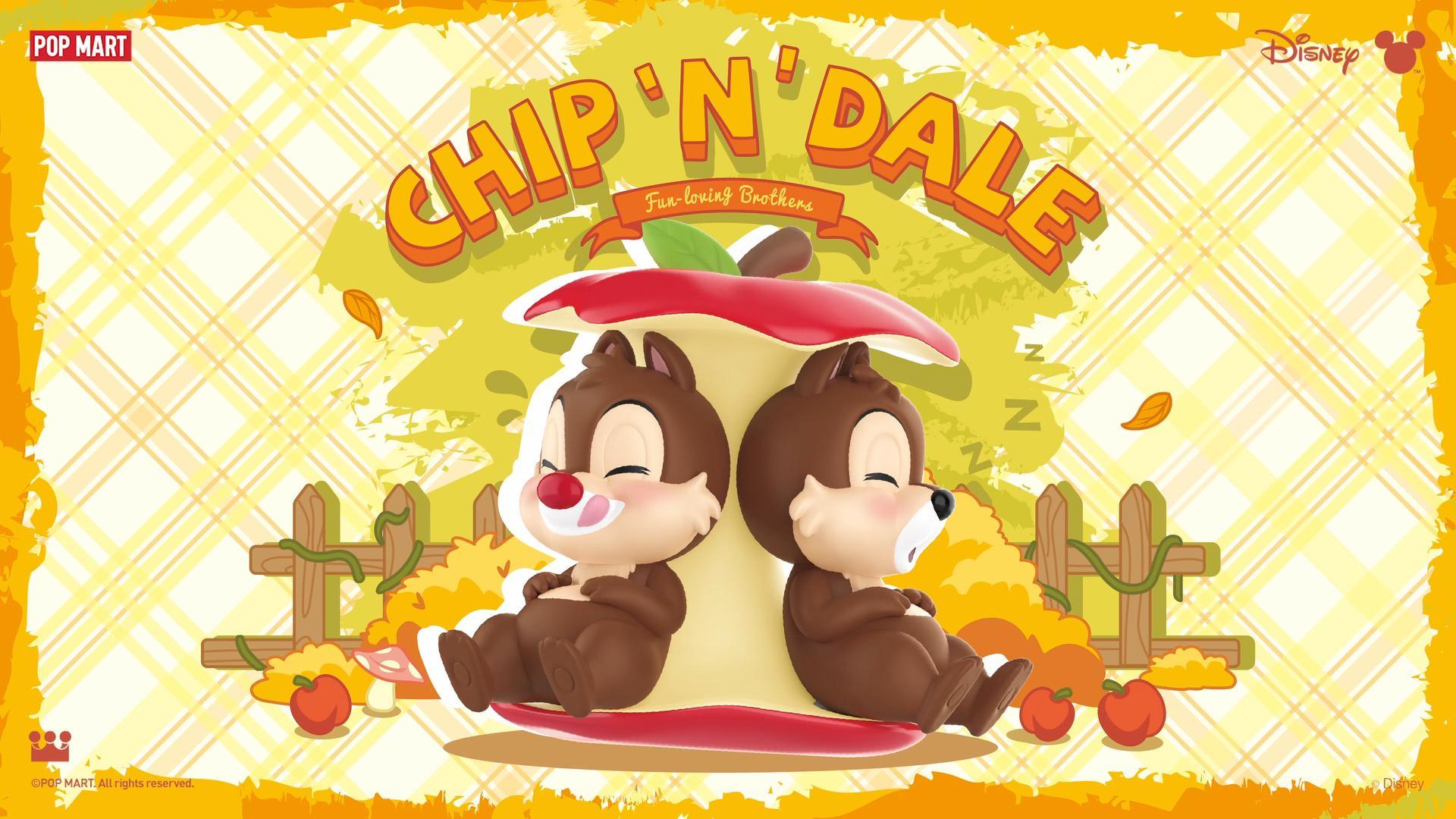 Disney Chip 'n' Dale Fun-loving Brothers Series Figures - POP MART