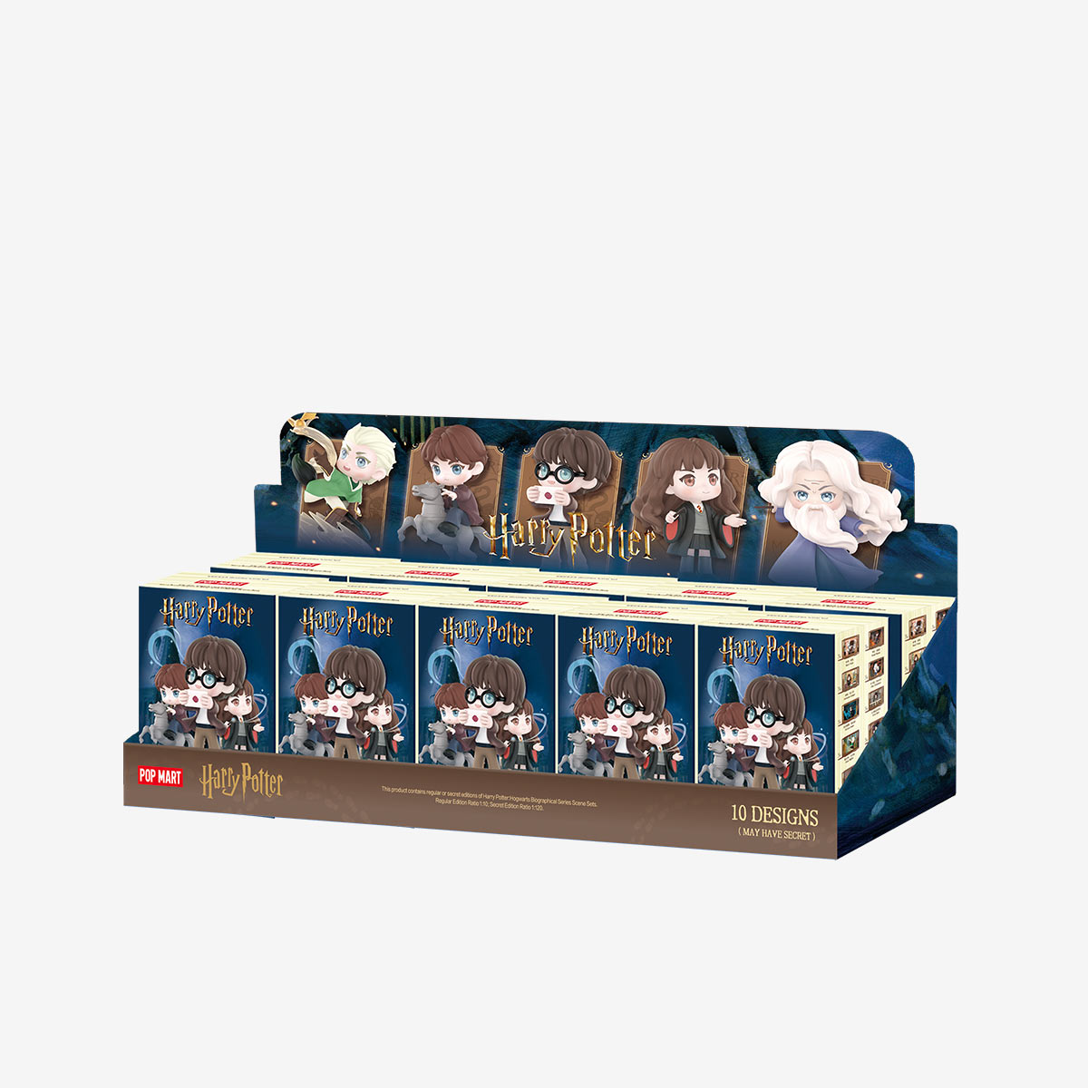 POP MART Harry Potter ハリポタ フィギュア 9体セット Harry Potter:Hogwarts Biographical Series Scene Sets - POP MART