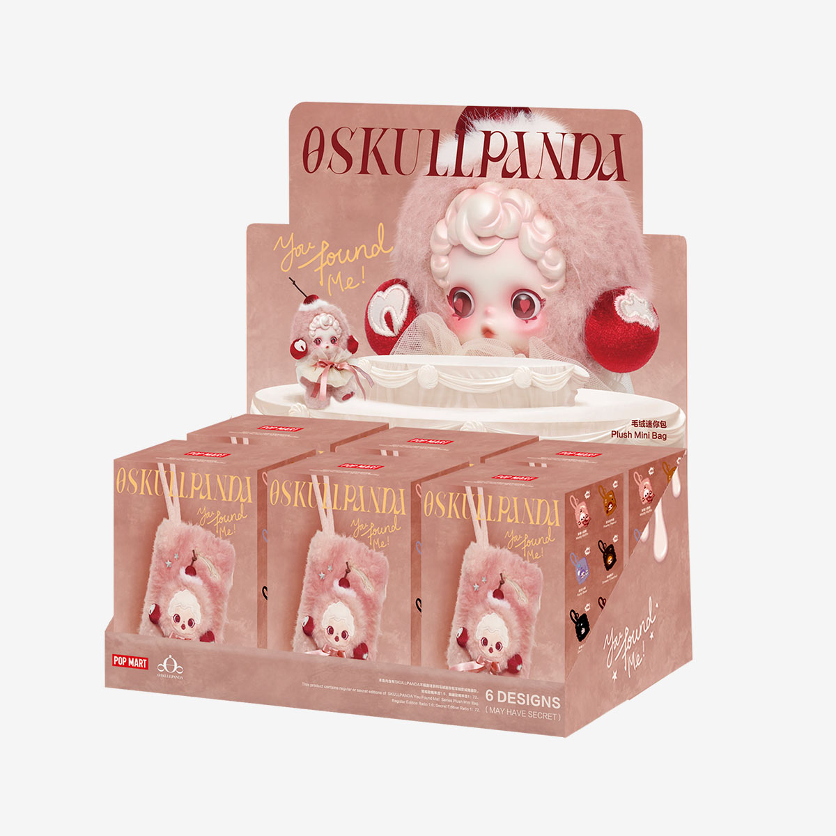 SKULLPANDA You Found Me! ミニバッグ スカルパンダ SKULLPANDA You Found Me！Series Plush Mini Bag - POP MART