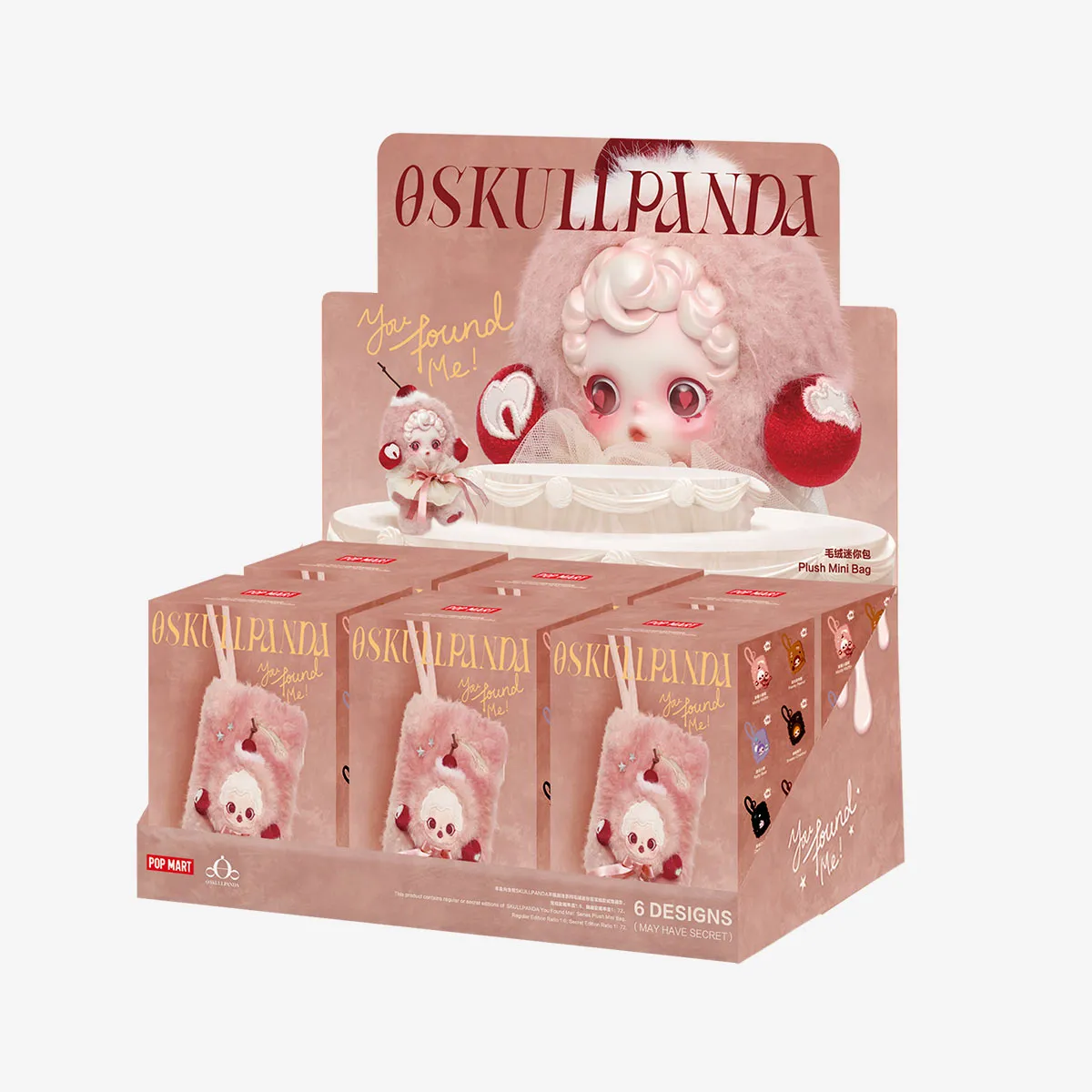 SKULLPANDA You Found Me！Series Plush Mini Bag - POP MART (United 