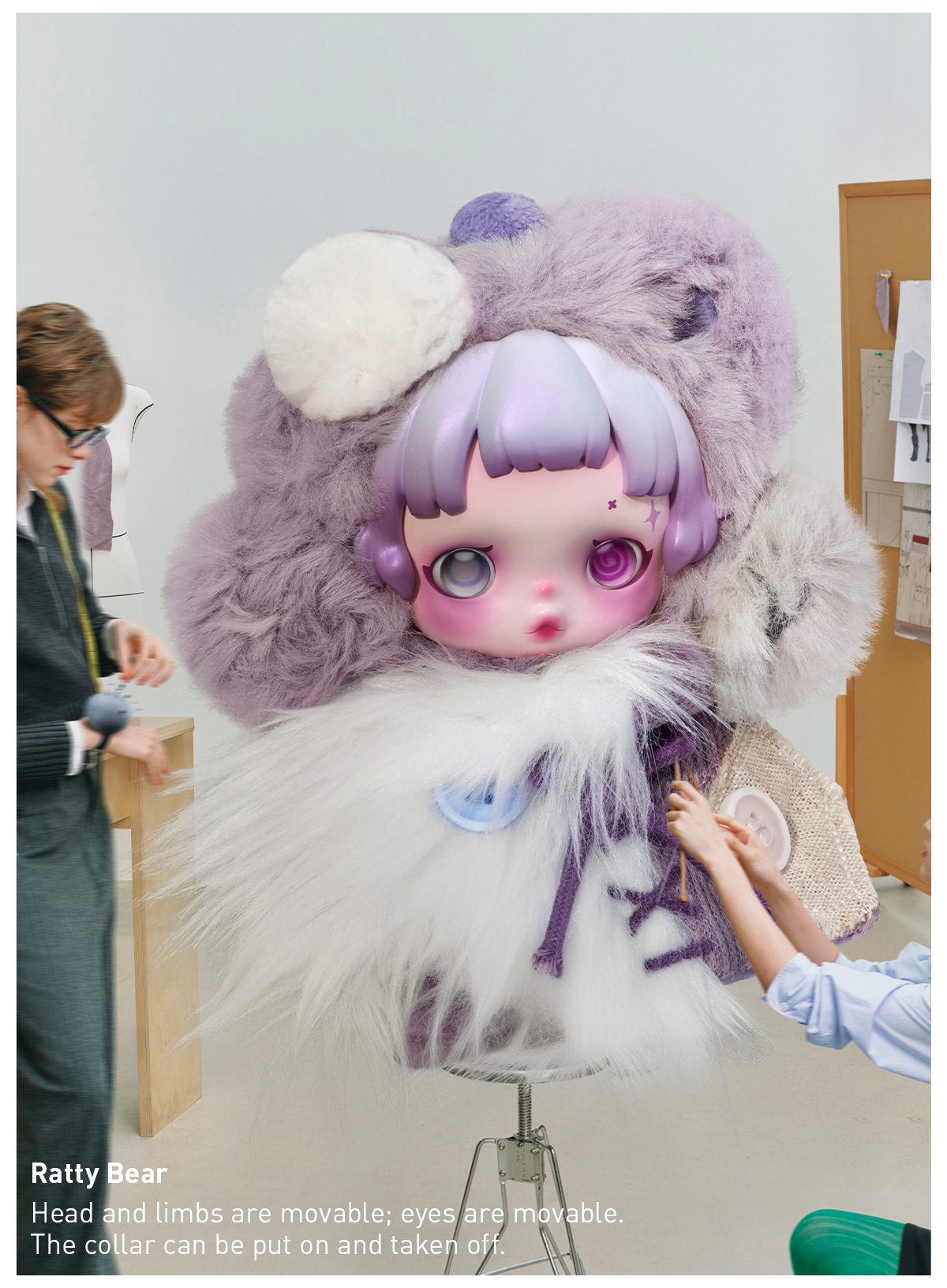 SKULLPANDA You Found Me! popmart ポップマート SKULLPANDA You Found Me! Series Plush Doll Pendant - POP