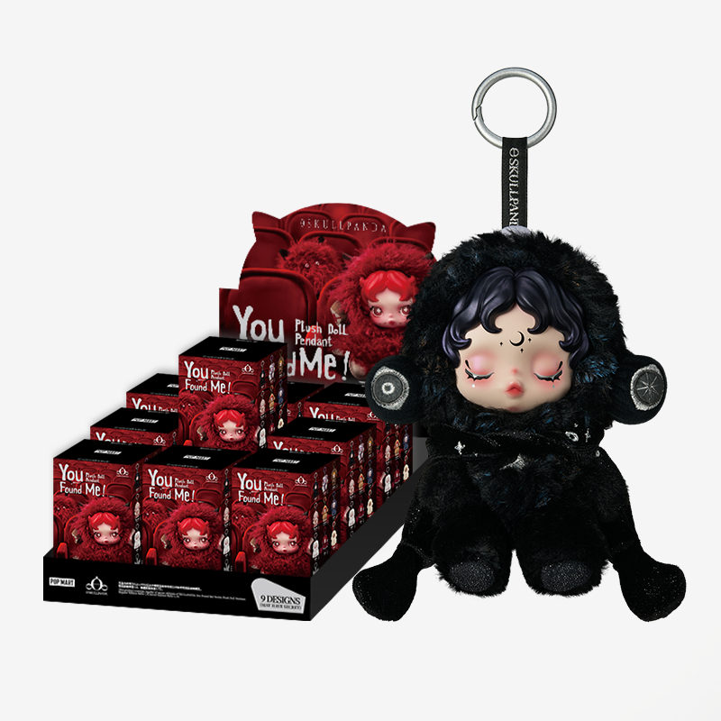 POPMART SKULLPANDA You Found Me! 「Chomp」 ぬいぐるみ フィギュア