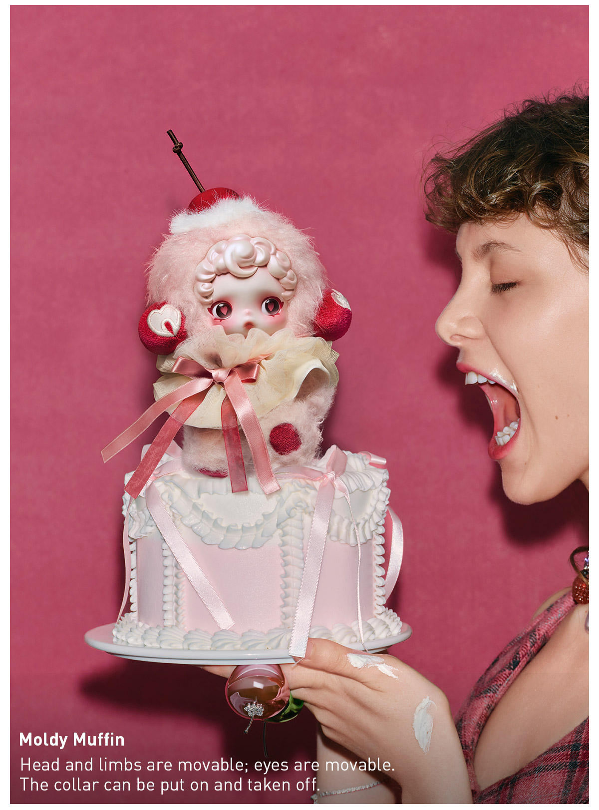 ぬいぐるみ SKULLPANDA PrankyPeanut SneakyChestnut POP NOW:SKULLPANDA You Found Me! Series Plush Doll Pendant