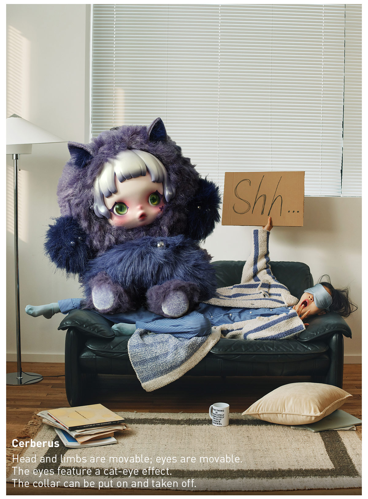 POP NOW:SKULLPANDA You Found Me! Series Plush Doll Pendant - POP