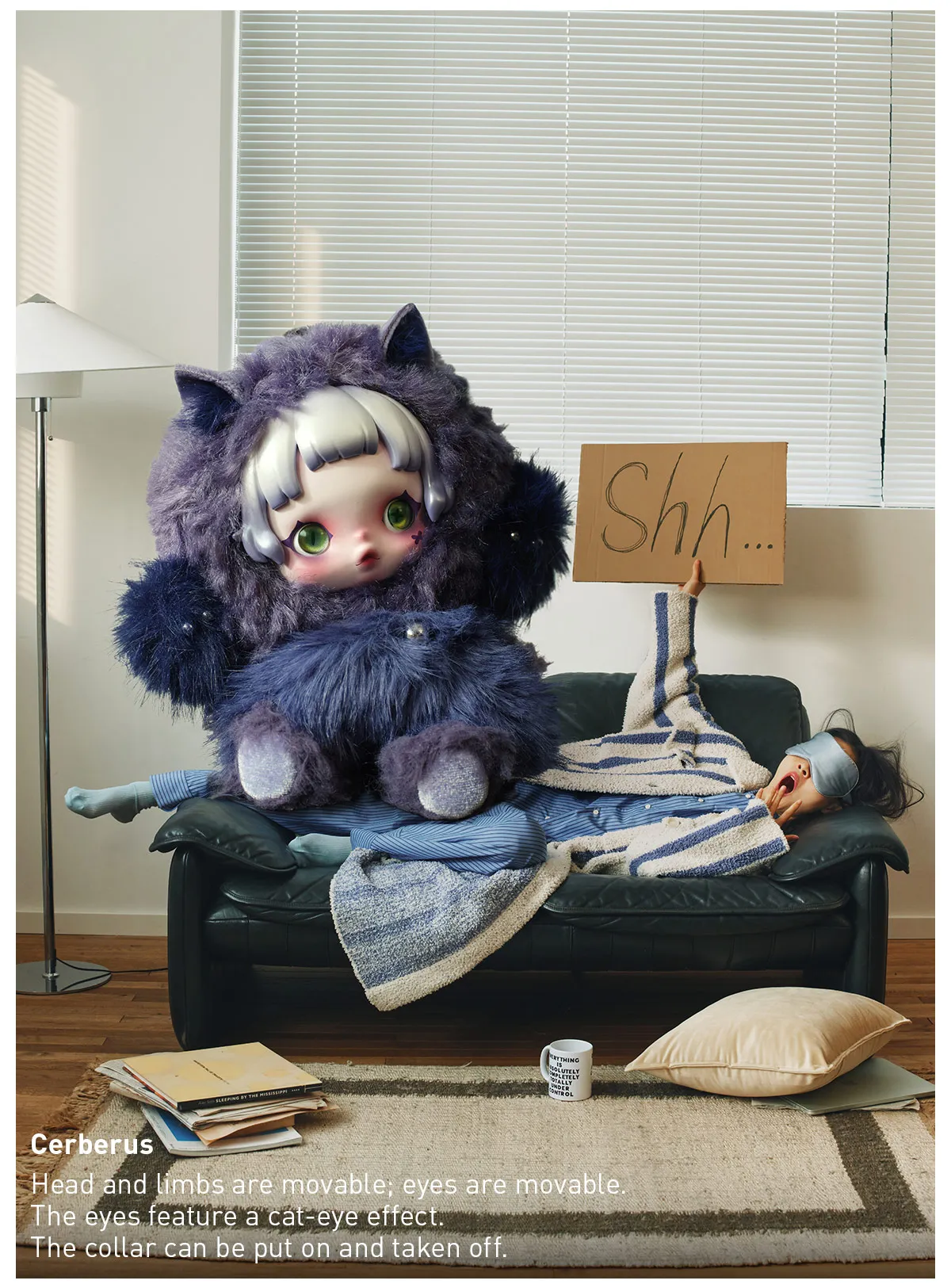 POP NOW:SKULLPANDA You Found Me! Series Plush Doll Pendant - POP 