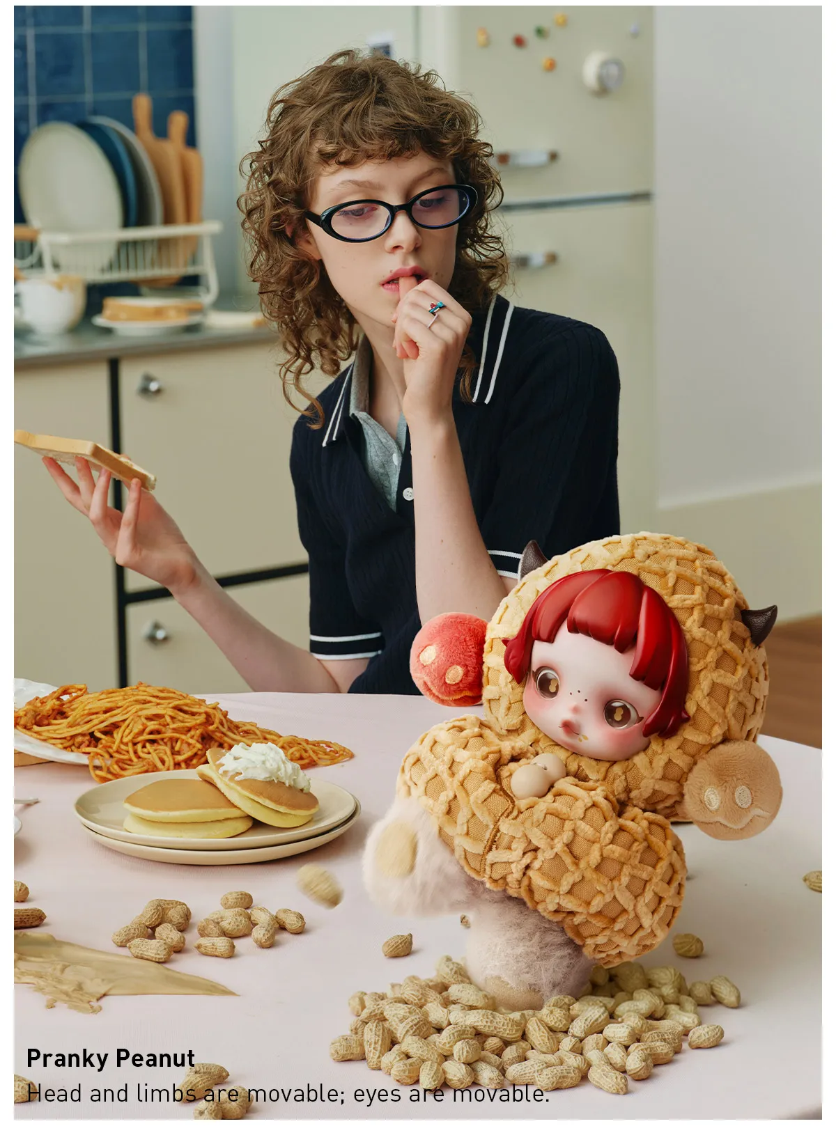 POP NOW:SKULLPANDA You Found Me! Series Plush Doll Pendant - POP 