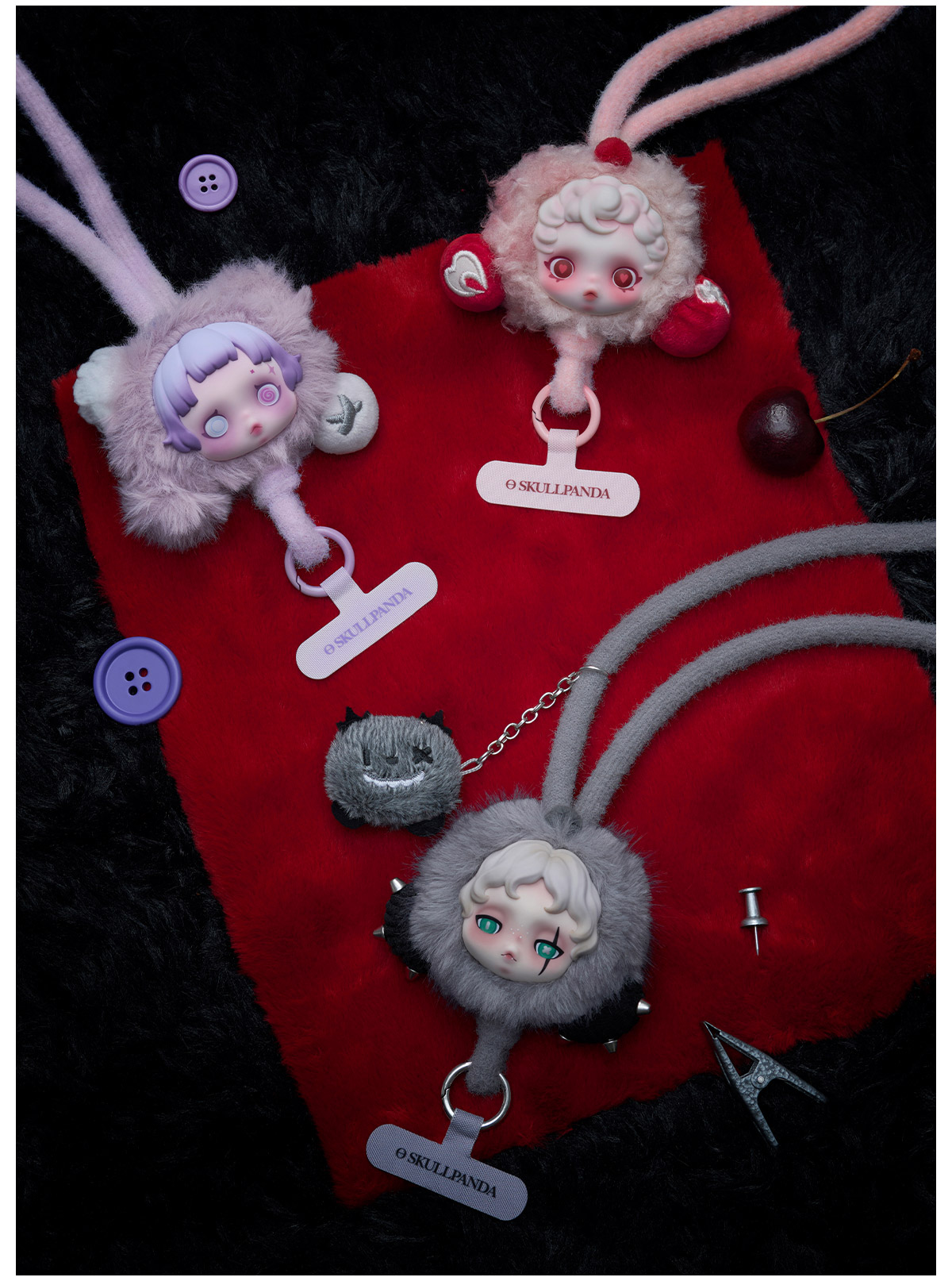 POP NOW:SKULLPANDA You Found Me！Series Phone Lanyard - POP