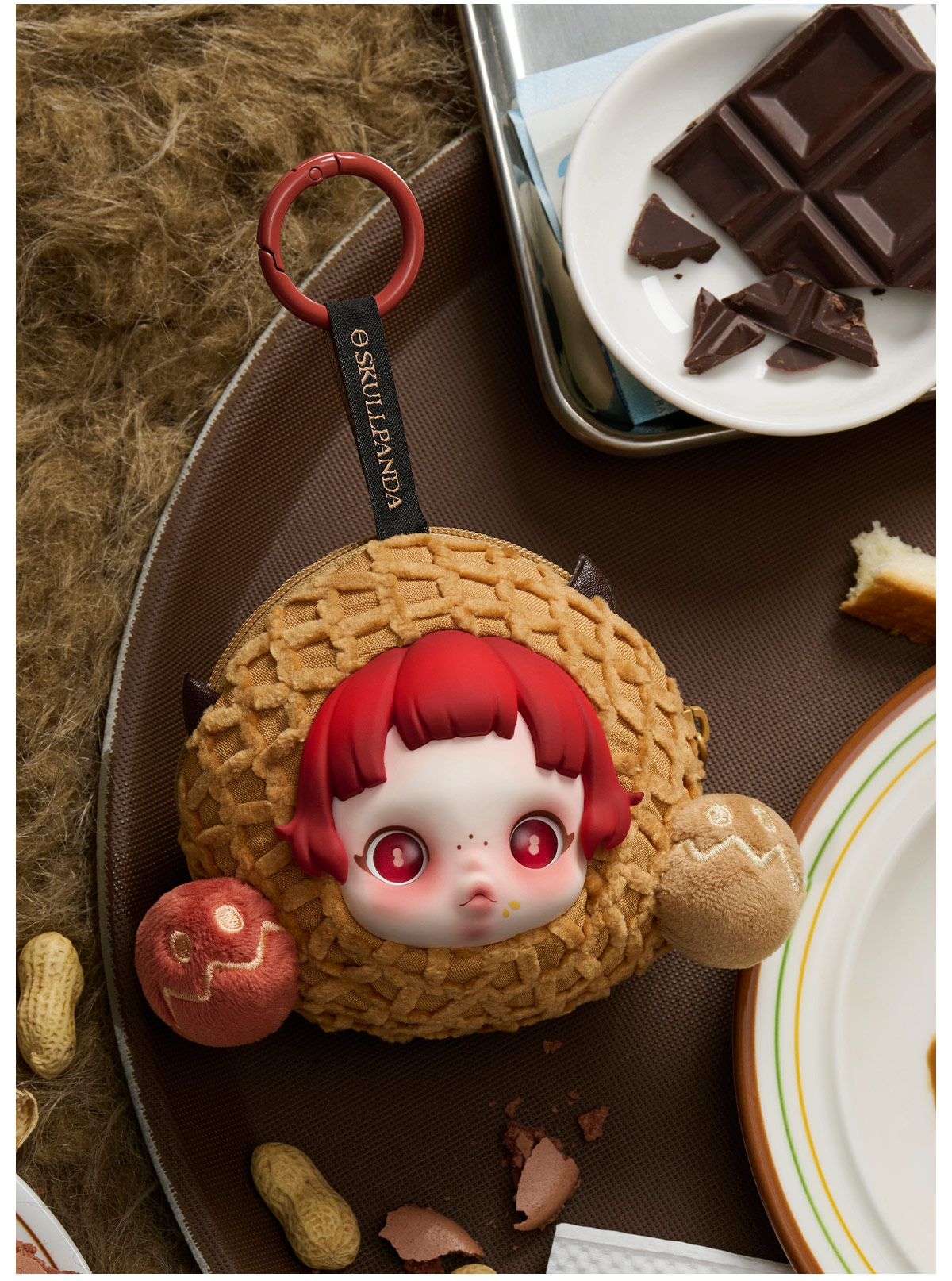 SKULLPANDA You Found Me！シリーズ イヤホンケース SKULLPANDA You Found Me！Series Earphone Bag - POP MART