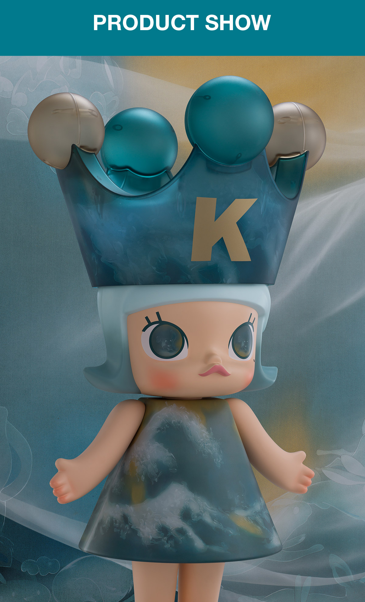 その他 MEGA  MOLLY 1000% DIDI-TO LOVE MEGA ROYAL MOLLY 1000% DIDI-TO LOVE - POP MART (United States)