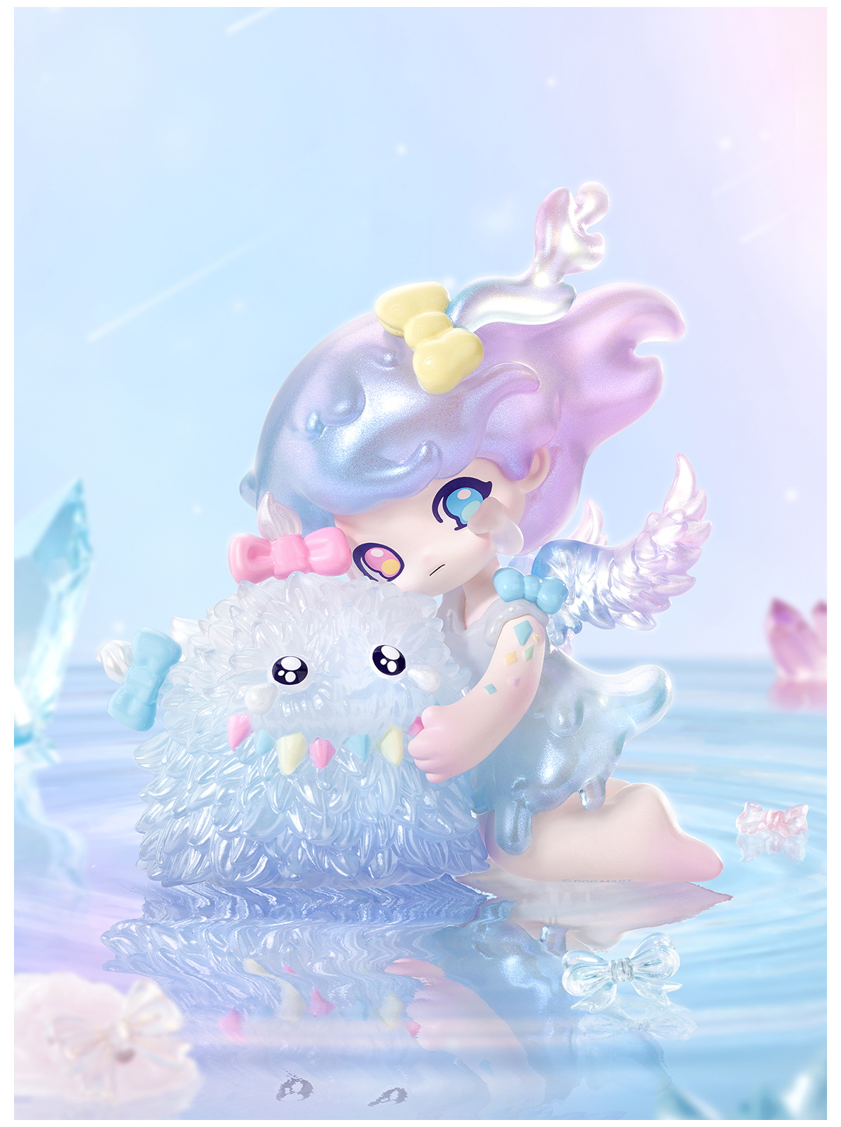 ♡新品未開封♡ Azura Instinctoy フィギュア　POPMART Azura × INSTINCTOY Snuggle with Bowy Fluffy Figure - POP