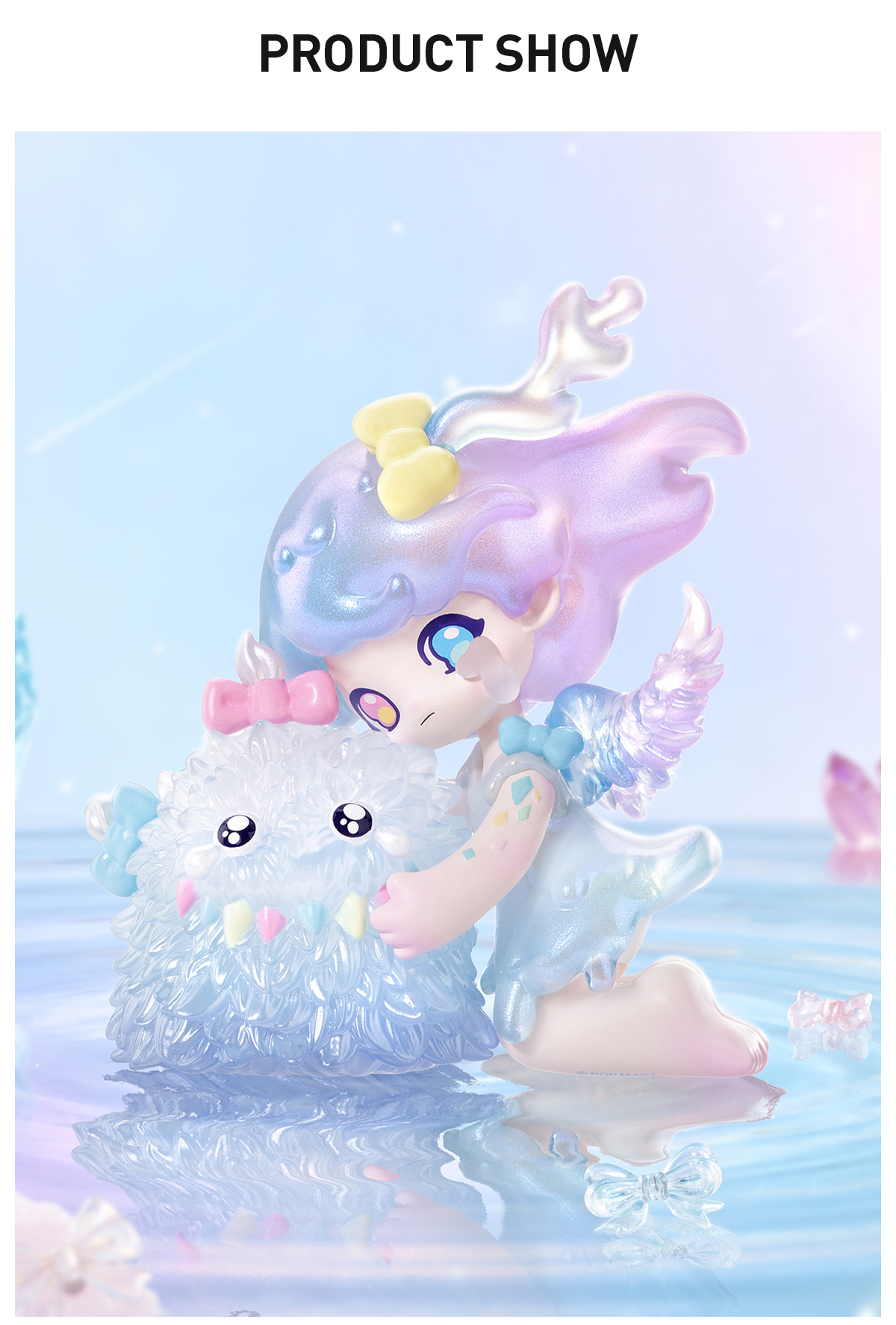 Azura × INSTINCTOY POPMART Azura × INSTINCTOY Snuggle with Bowy Fluffy Figure - POP MART (Canada)