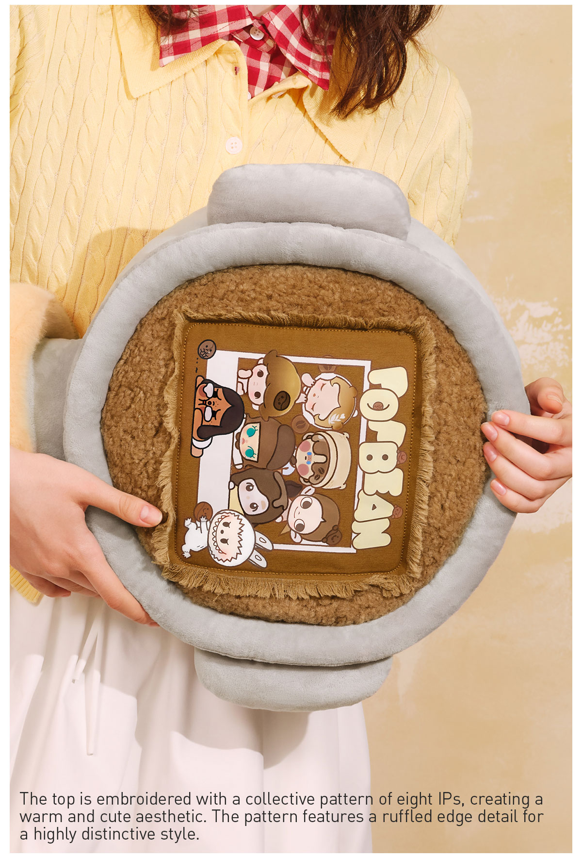 POP BEAN Coffee Factory Series-Coffee Portafilter Pillow - POP